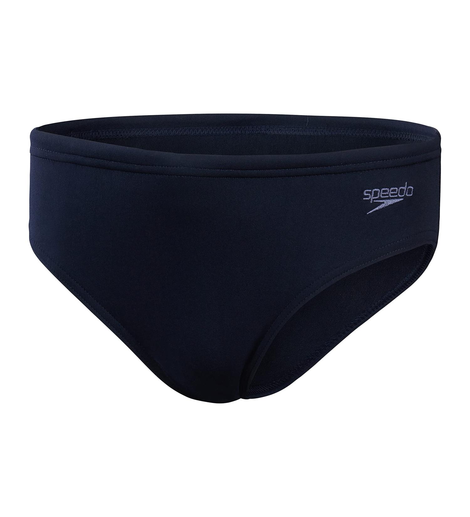 Speedo Boys Eco Endurance+ 6.5cm Swim Trunks Navy - 11-12 Years | Eco-Friendly Swimwear for Kids - Buy Online on GoSupps.com