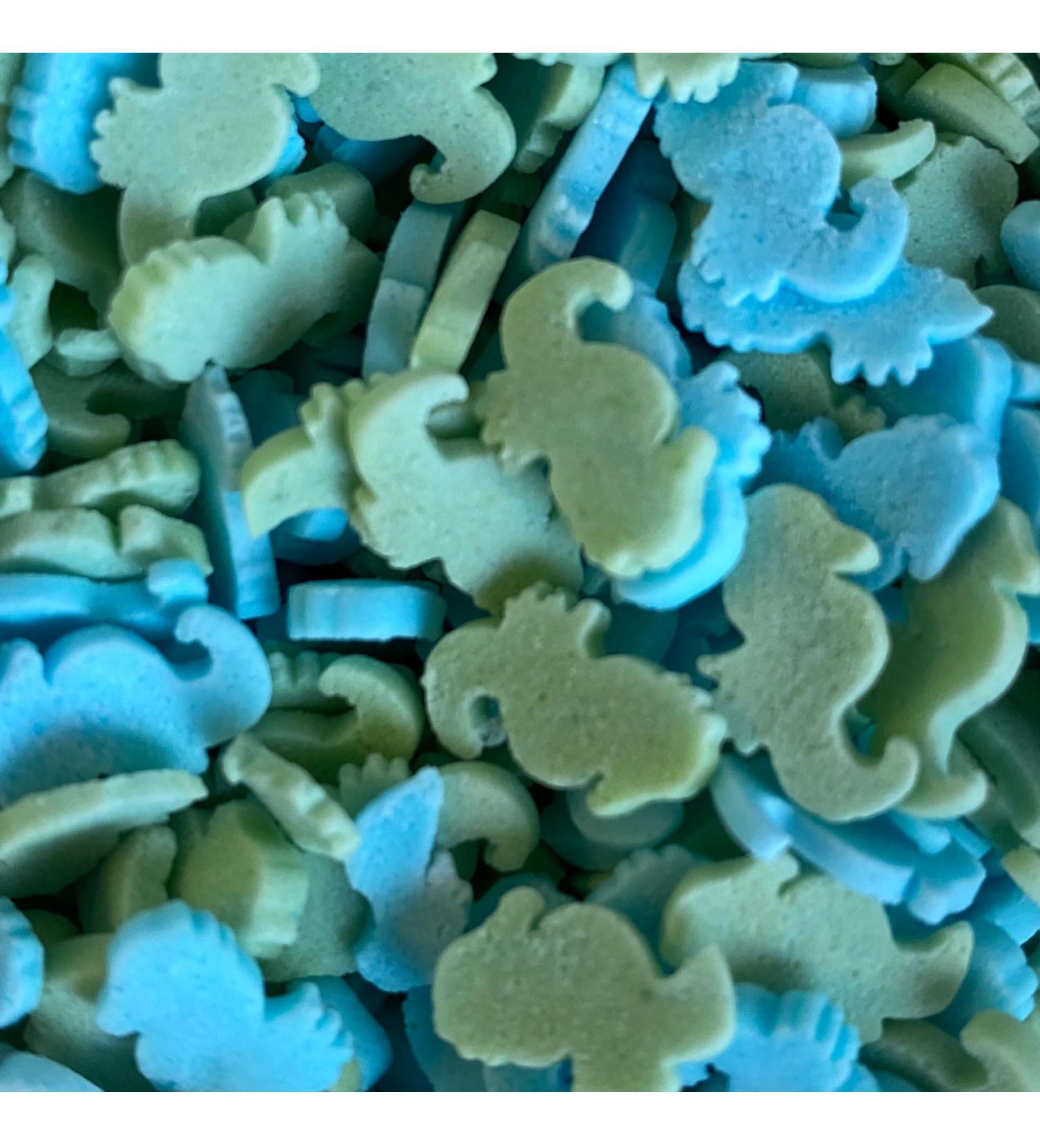 Mermaid Green and Turquoise Seahorse Cake Topper Sprinkles - 25g Edible Decorations for Weddings, Christenings & Parties - Buy Online on GoSupps.com