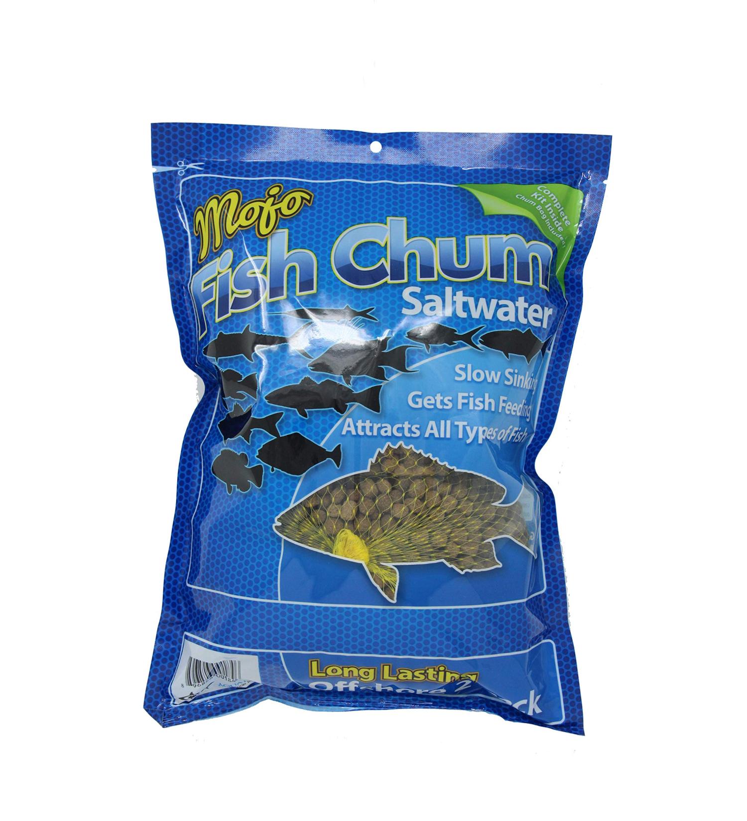 2 lb Offshore Saltwater Fish Chum - Mojo Dry Aquatic Nutrition Brown Pellets (Medium Size) - Mojodry2 - Buy Online on GoSupps.com
