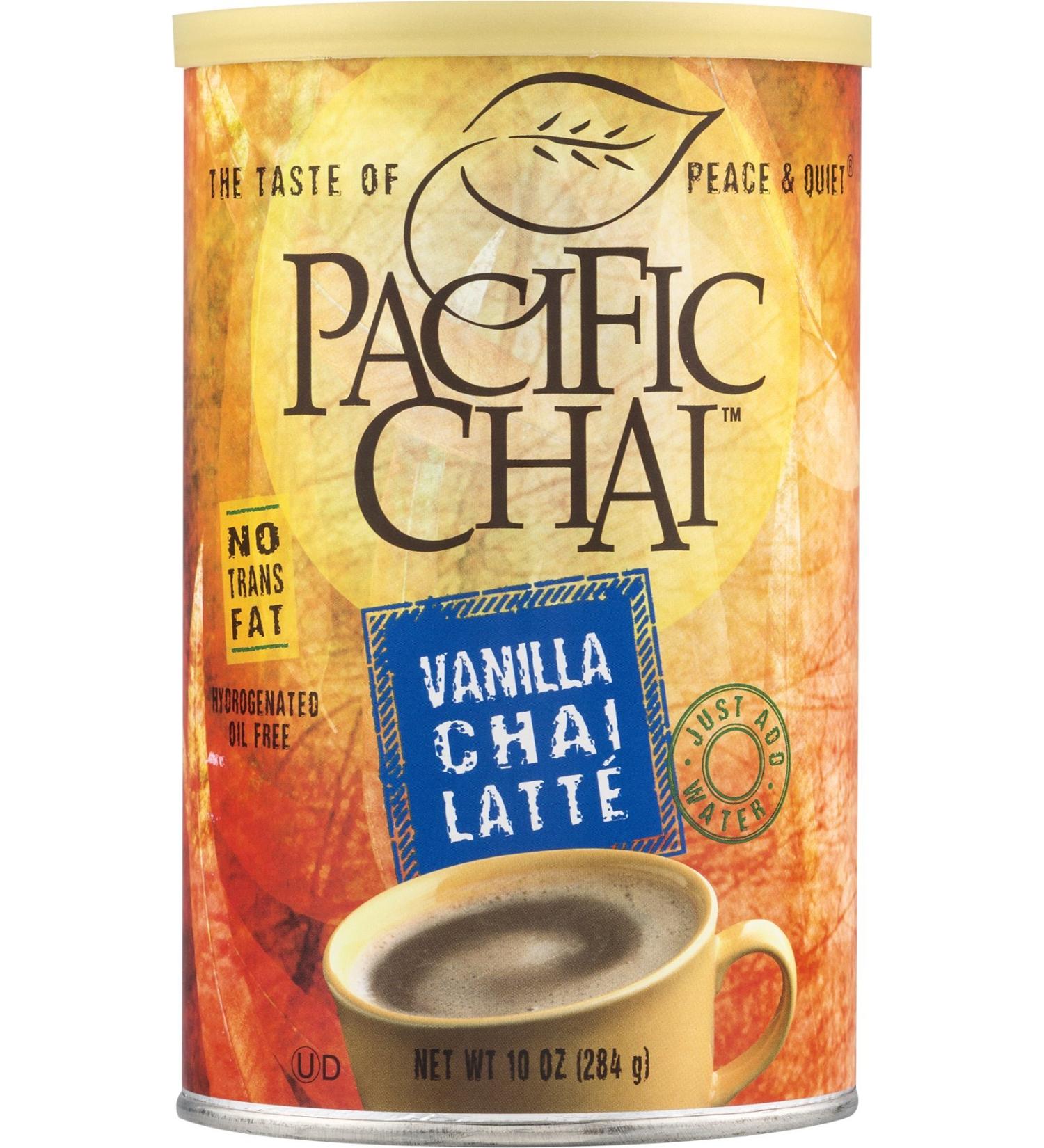 Pacific Chai Mix Vanilla Chai Latte 10 oz - 10 Ounce Pack of 1 - Buy Online on GoSupps.com