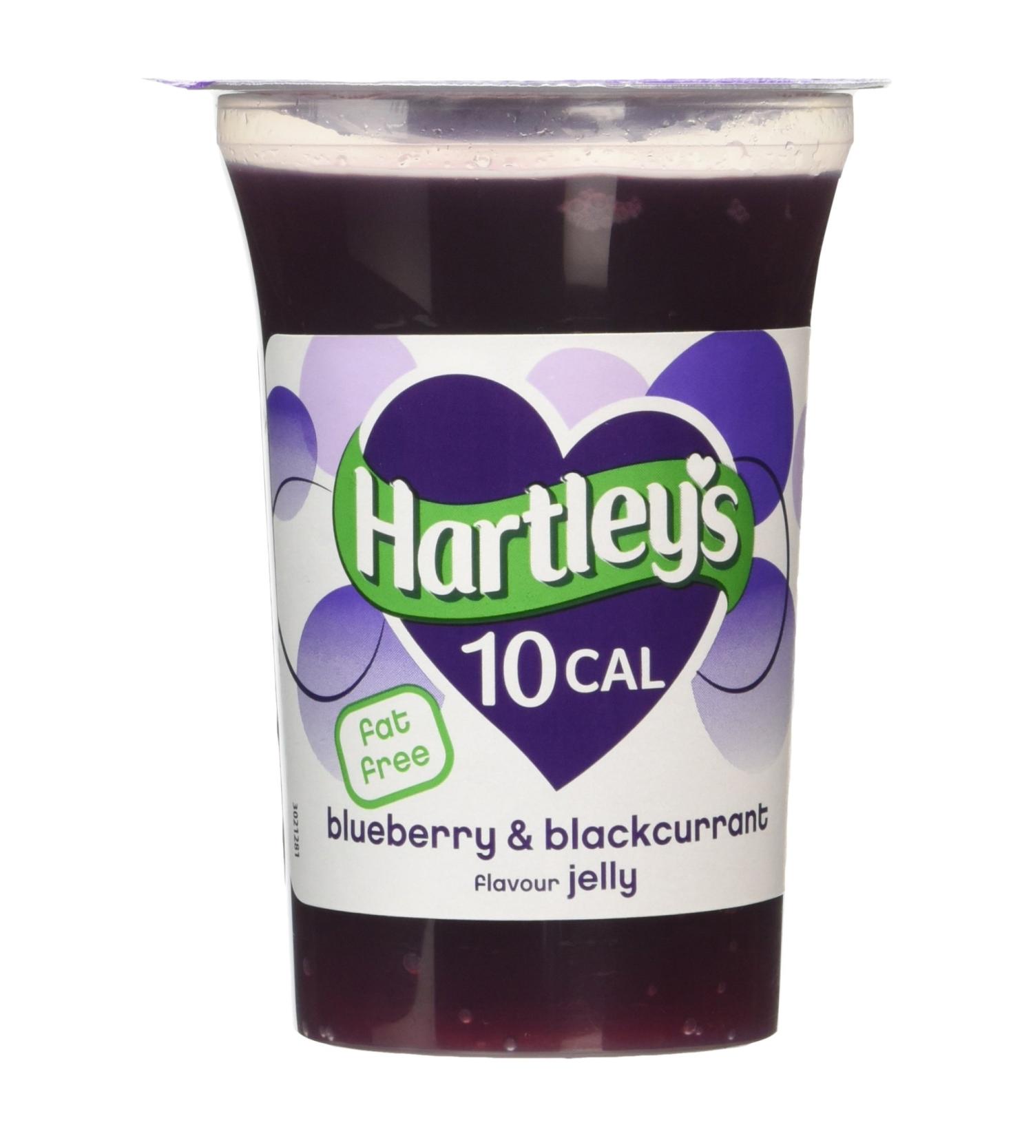 Hartley's 10 Calorie Blueberry & Blackcurrant Jelly Pot 175g (Pack of 12) - Buy Online on GoSupps.com