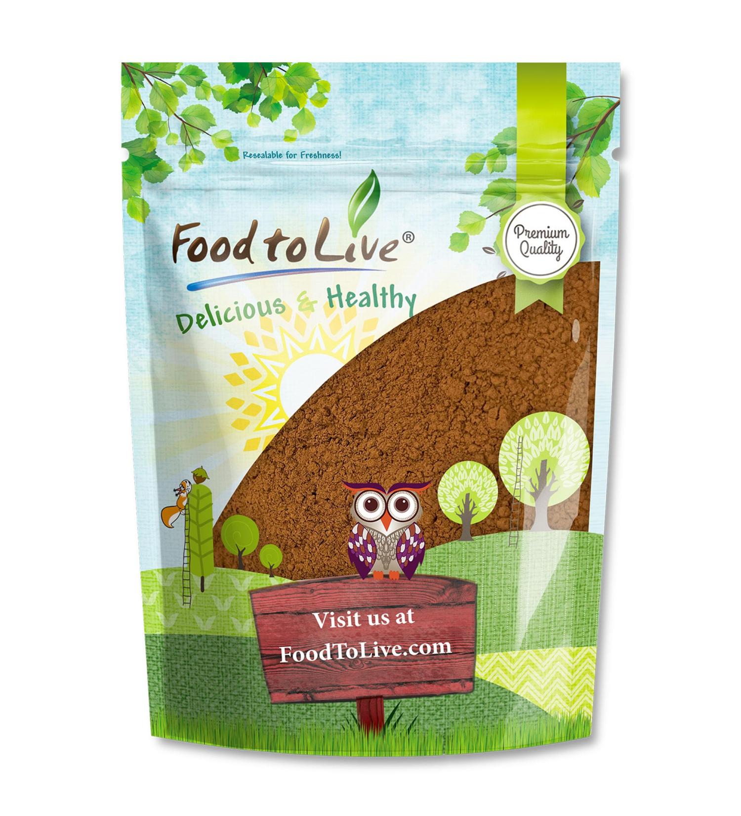 Food to Live Reishi Mushroom Powder 8 Ounces No Artificial Additives Great for Smoothies Tea Coffee. Kosher Vegan Bulk 8 Ounce (Pack of 1) - Buy Online on GoSupps.com