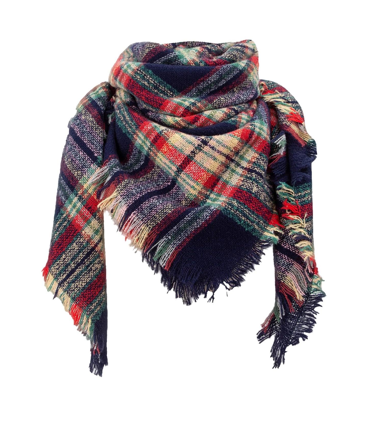 HANXIULIN Women's Cotton Scarf - Classic Autumn Poncho with Floral Design Multi-Purpose Cover for Women - International Shipping Available - Buy Online on GoSupps.com