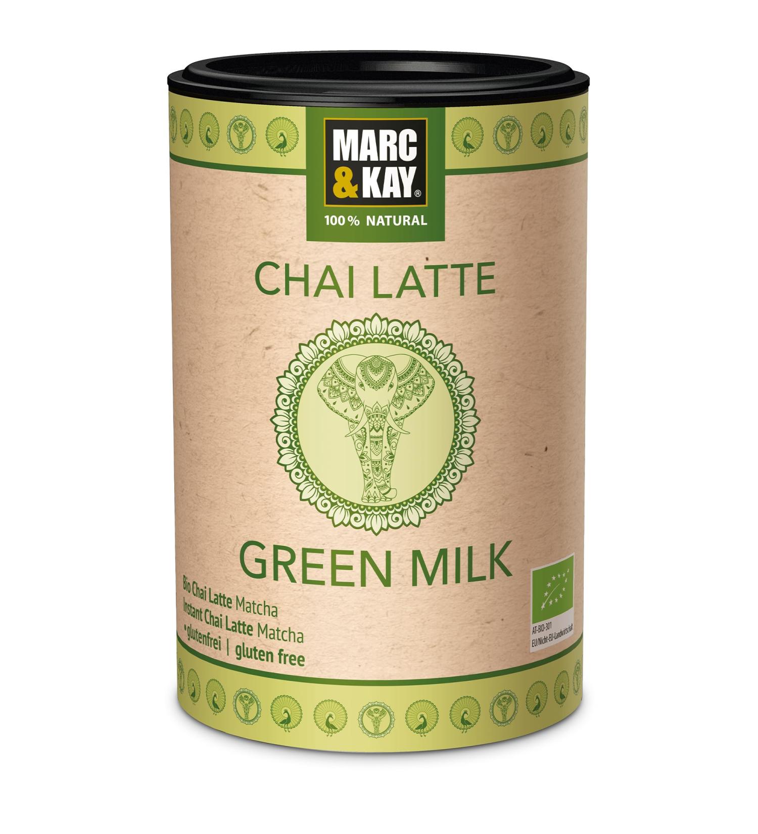 MARC & KAY | Organic Chai Latte | GreenMilk | Gluten Free Green Milk Matcha
