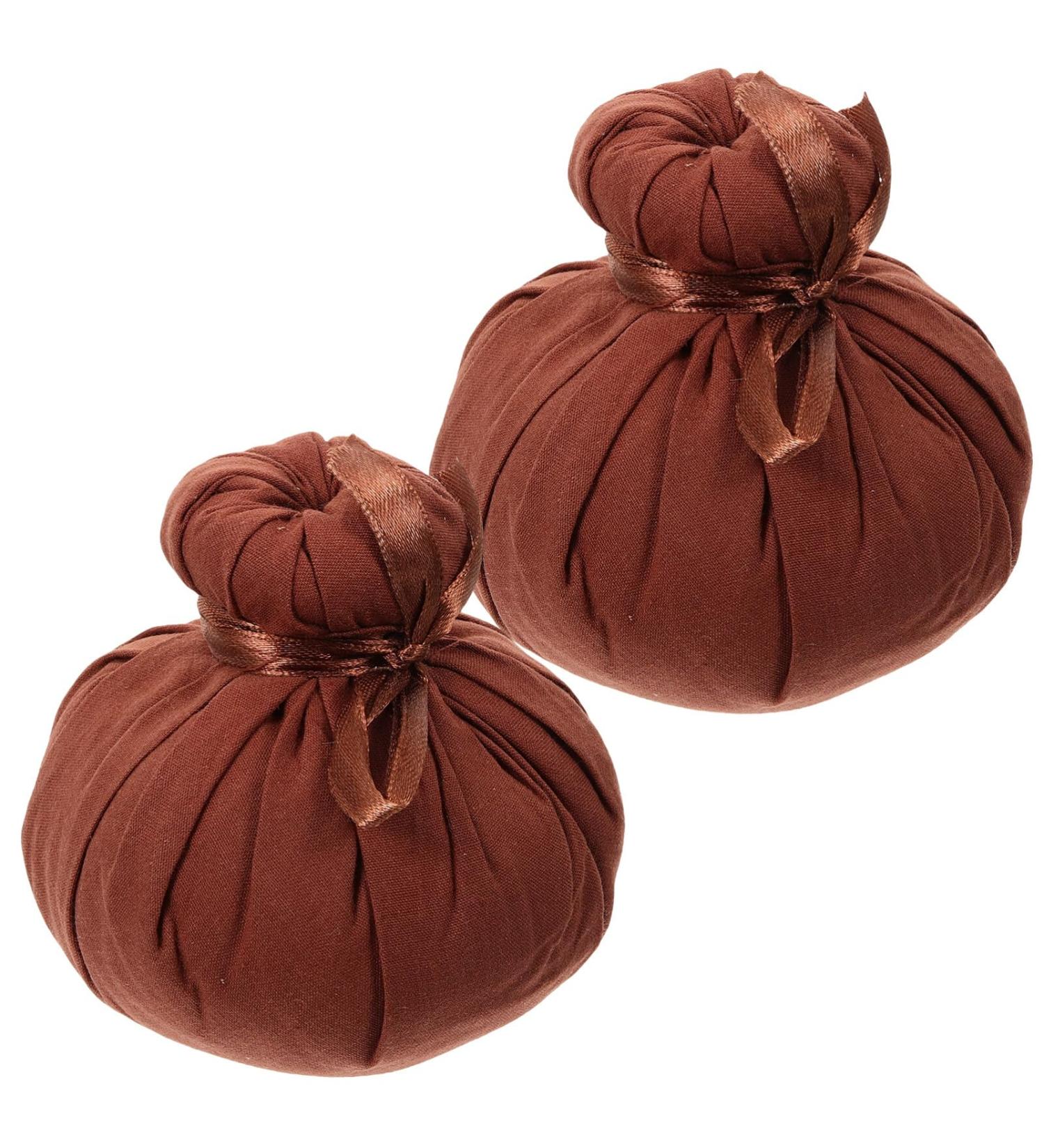 Solustre 2-Piece Thai Balls & Hot Compress Massage - Moxibustion Acupuncture Heat Bags for Health & Wellness - Buy Online on GoSupps.com