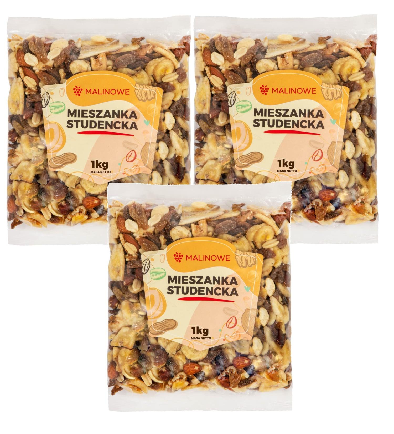 Malinowe Student Mix 3kg - Delicious Student Food for International Shipping - Buy Online on GoSupps.com