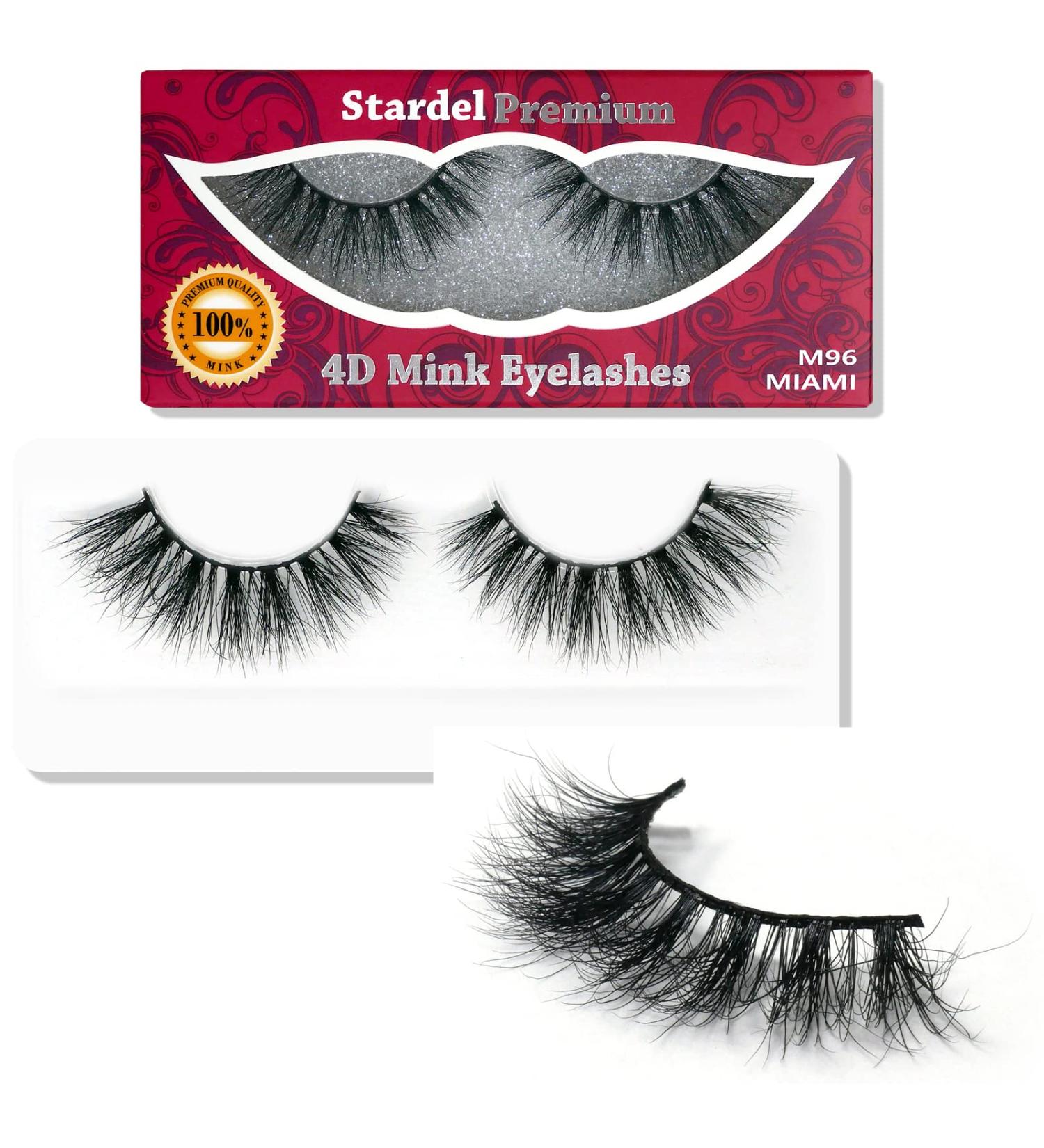 Premium 4D Mink Lash (Miami) - Luxurious and Lightweight Beauty Enhancement - Buy Online on GoSupps.com
