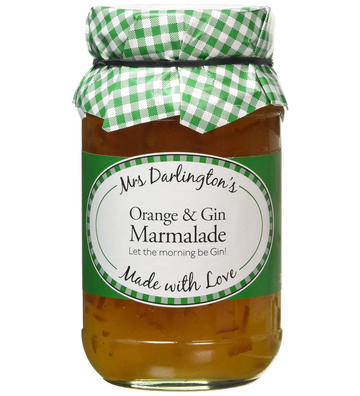 Mrs Darlingtons|Mrs Darlington's Orange and Gin Marmalade 340 g - Buy Online on GoSupps.com