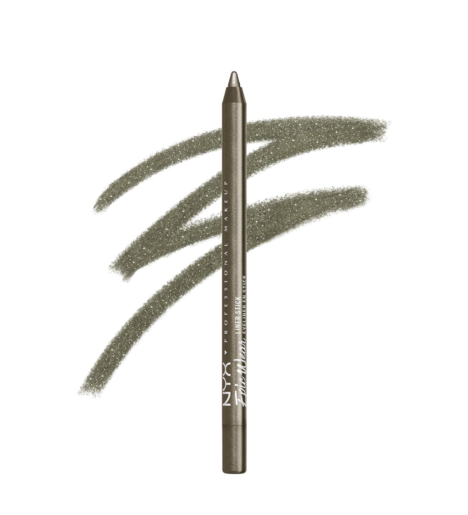 NYX Epic Wear Liner Stick Long-Lasting Eyeliner Pencil in All Time Olive 03 - Buy Online on GoSupps.com