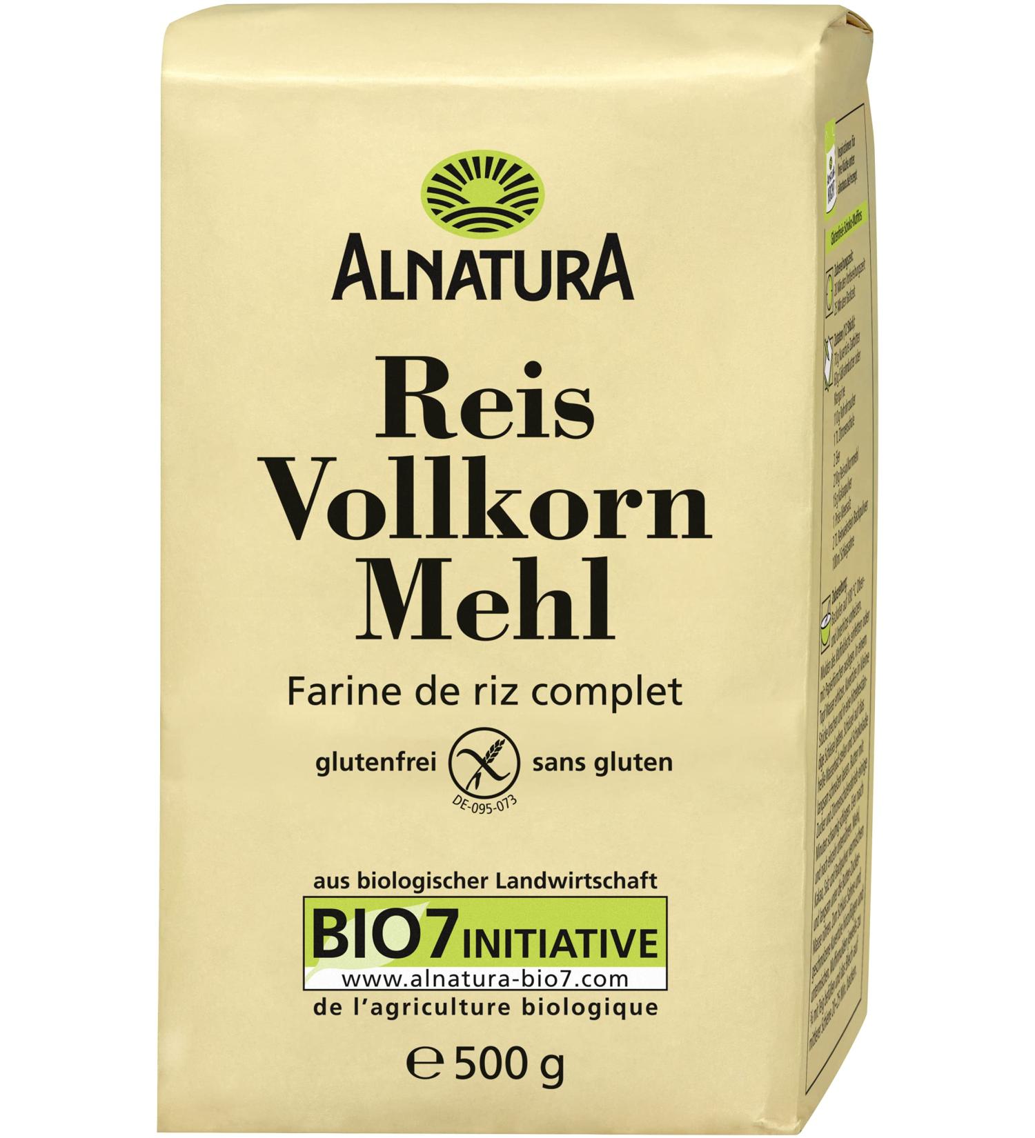 Alnatura rice full grain flour 1 x 500 g