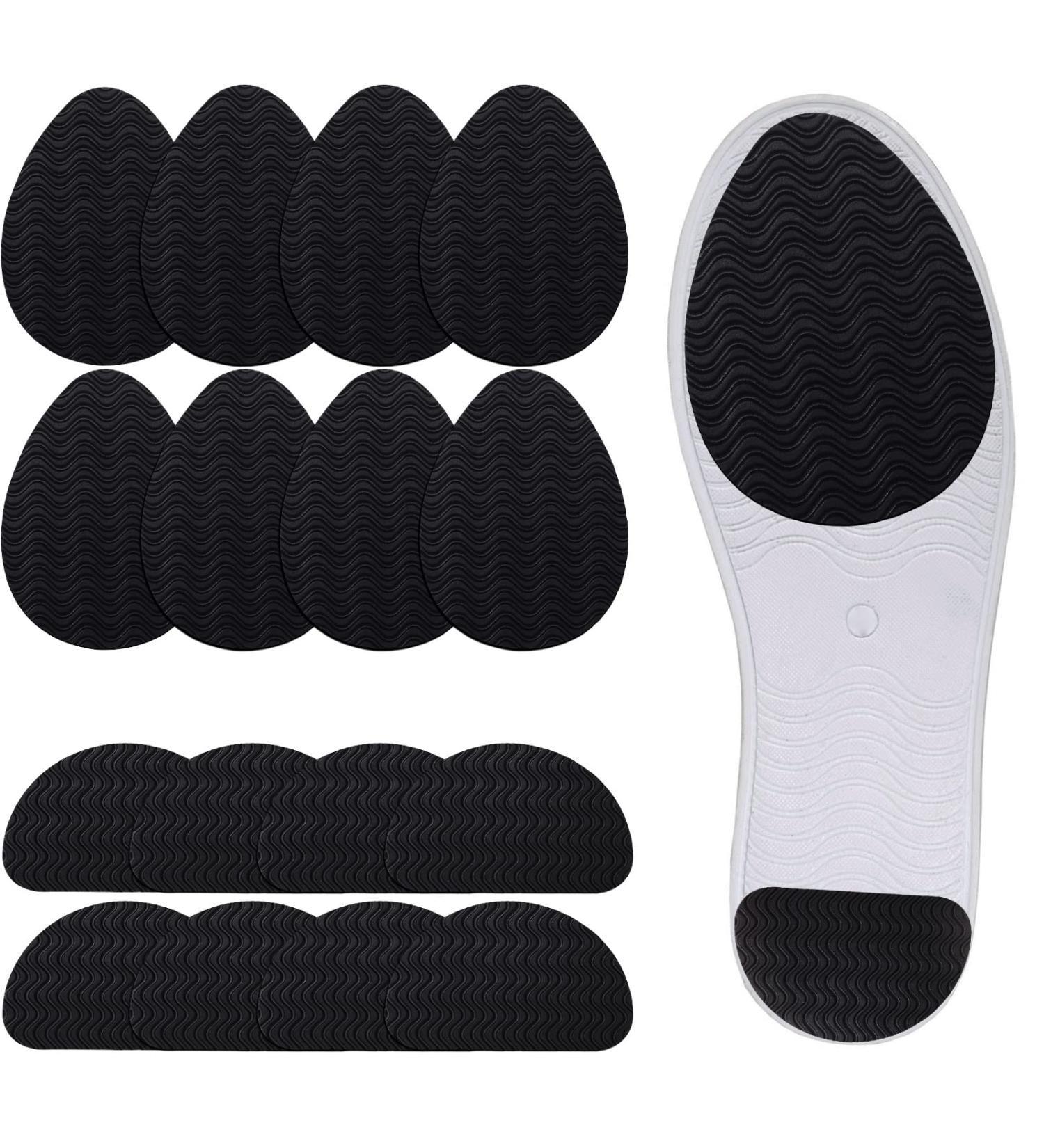Syhood Anti-Slip Shoe Pads - 16 Pieces Unisex Black | Best Grip & Comfort for All Shoes - Buy Online on GoSupps.com