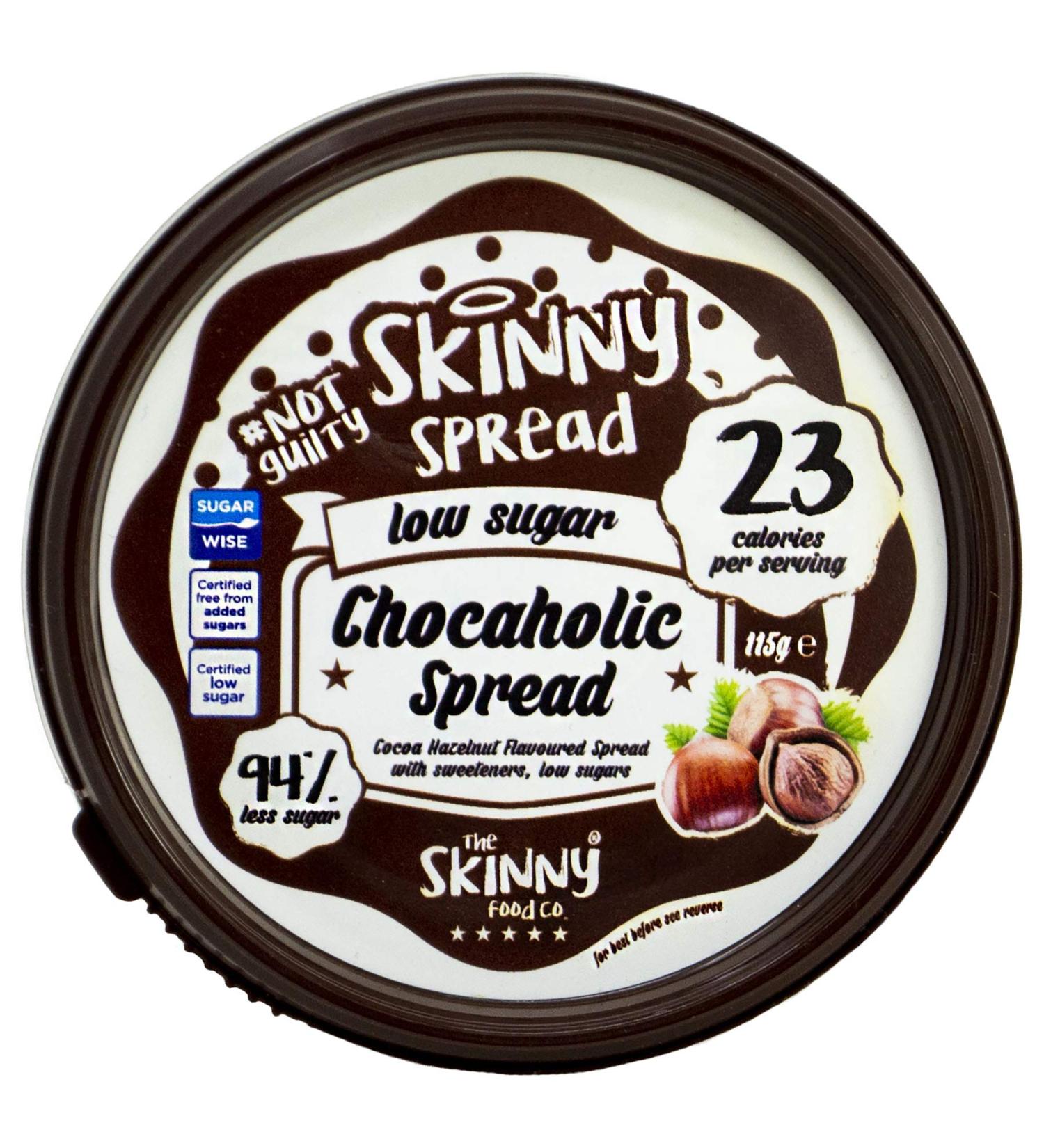 The Skinny Food Co Chocaholic spread with hazelnut flavor 400 g chocolate 1 piece - Buy Online on GoSupps.com
