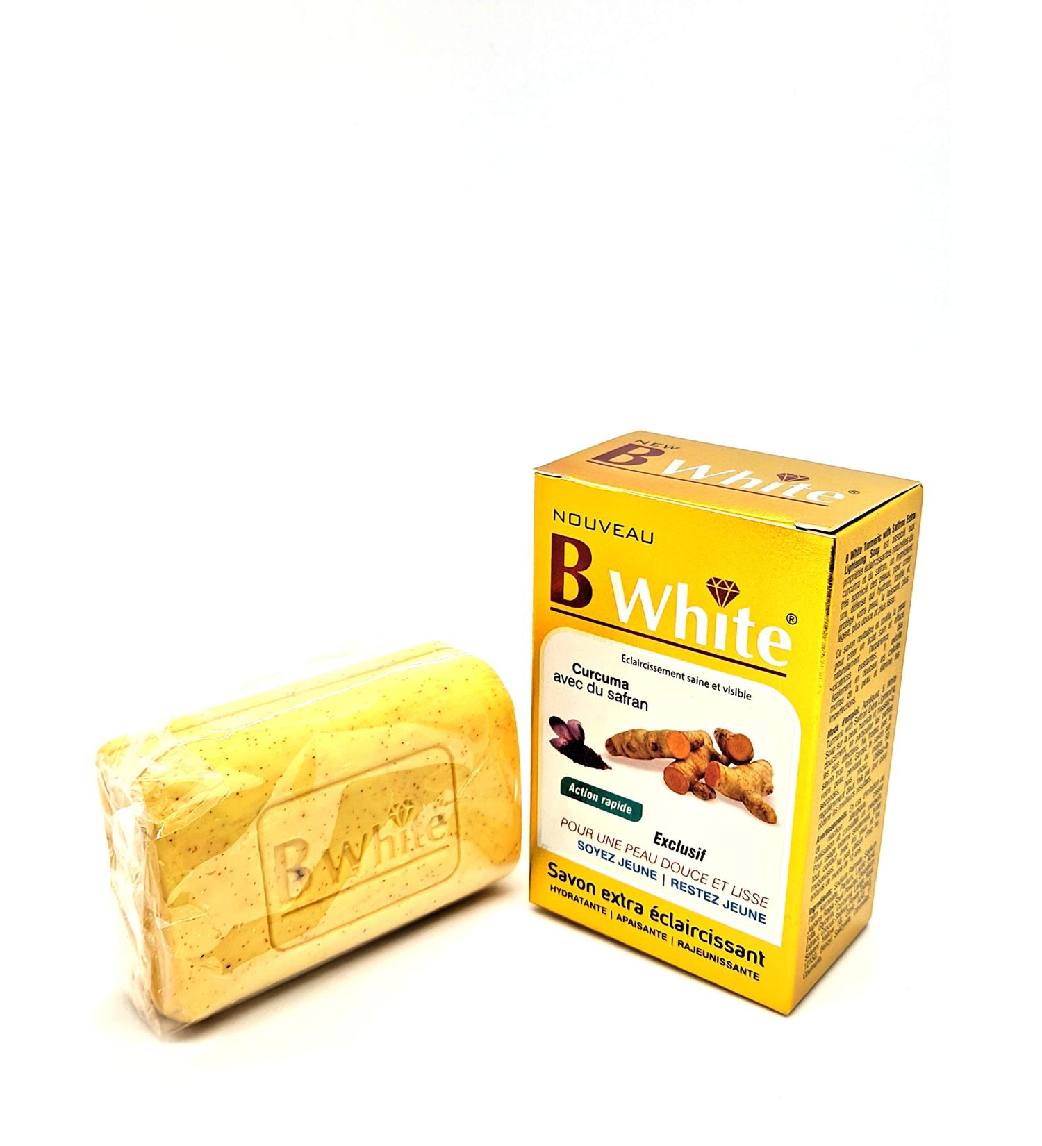 African Dream France B White Turmeric with Saffron Lightening Soap 200 g - Buy Online on GoSupps.com