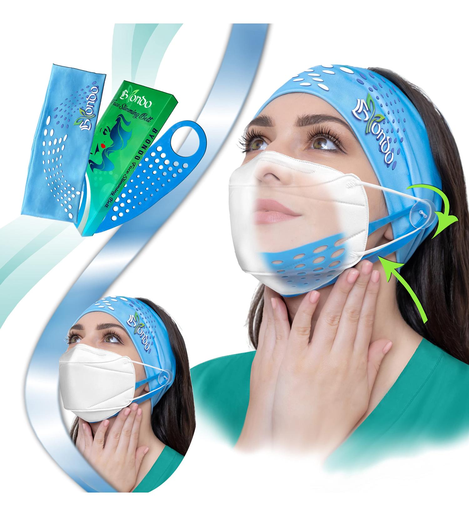 BYONDO Under Mask Set - Skin Protection and Ear Saver for Acne Prevention, Skin Irritation Relief, and Double Chin Reduction - Washable and Reusable - Buy Online on GoSupps.com