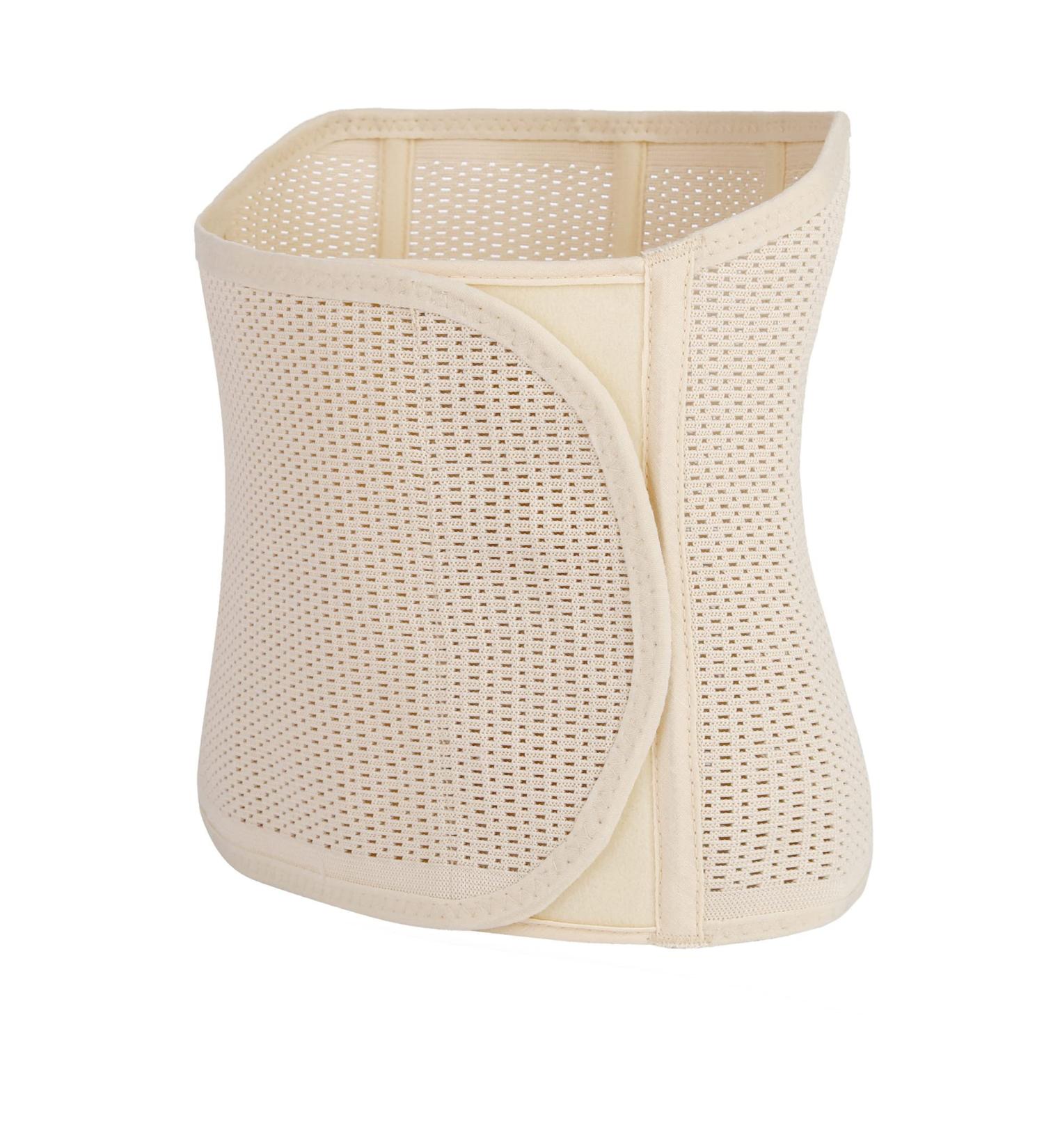 QUUPY Postpartum Belly Wrap - Breathable Girdle & Abdominal Binder for Postnatal Recovery | Maternity Support & Waist Trimmer - Buy Online on GoSupps.com