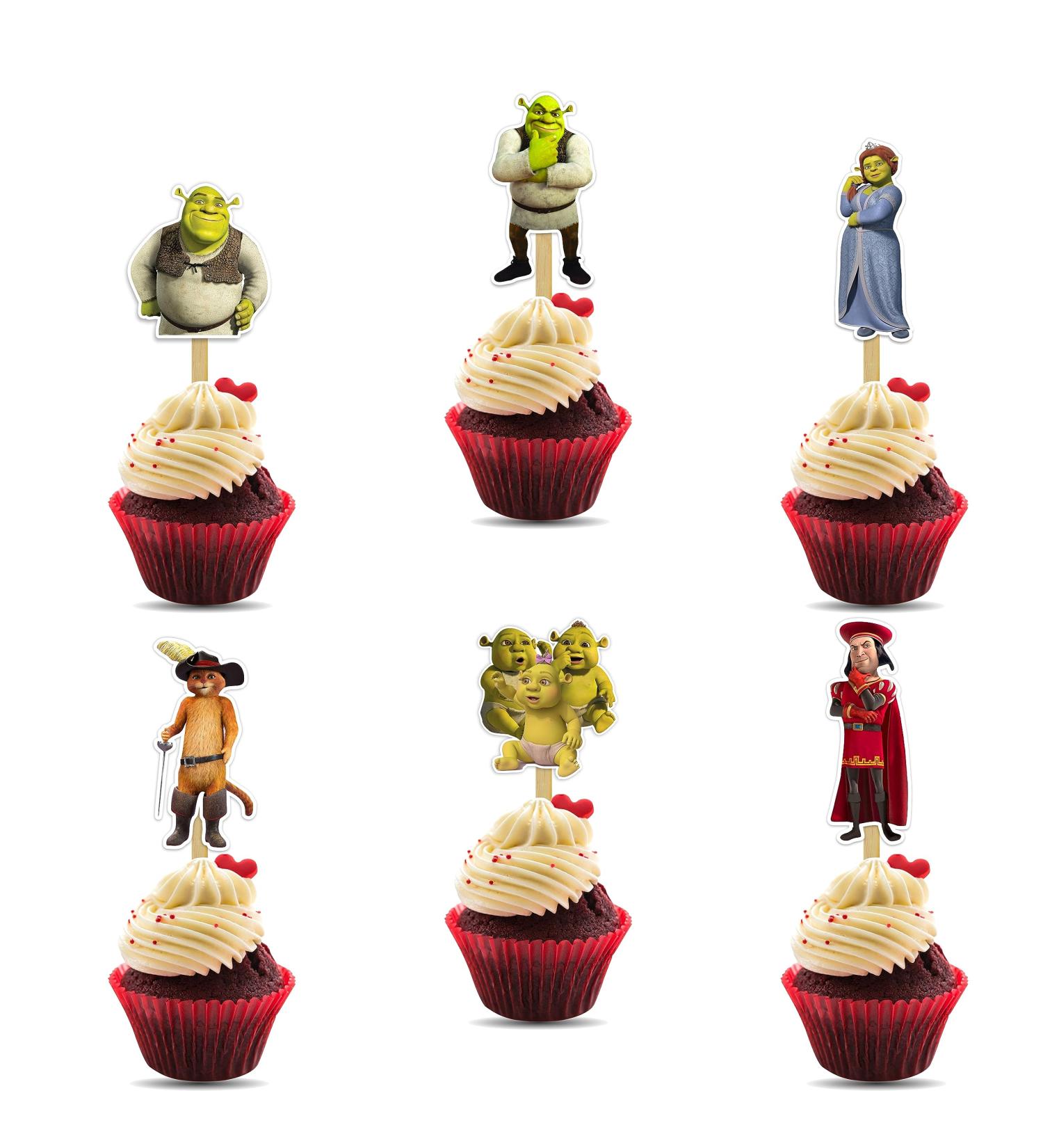 Seyal Shrk cupcake topper Seyal Shrk Cupcake Topper - Buy Online on GoSupps.com