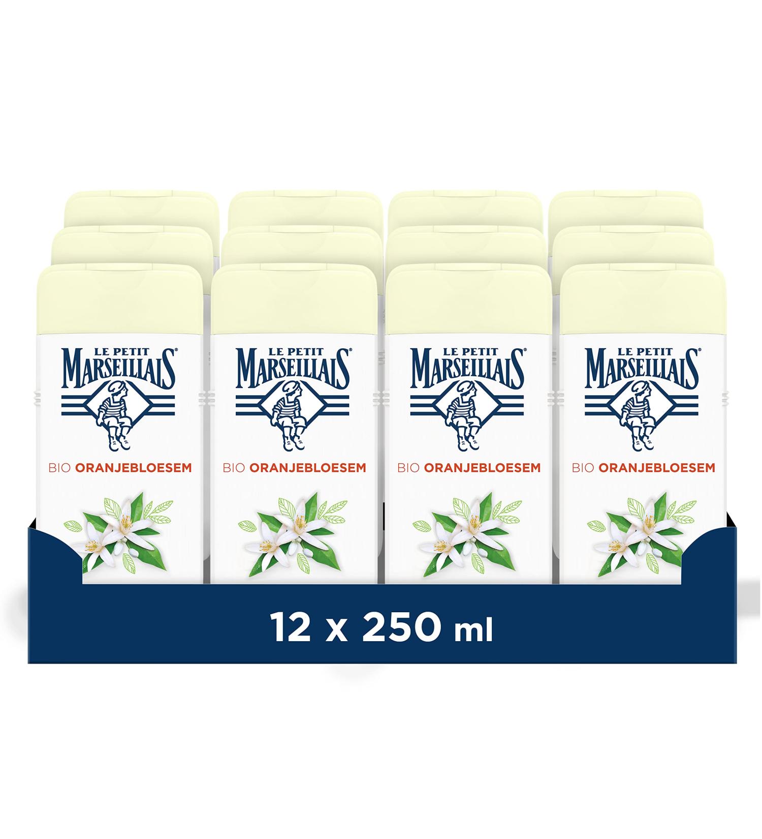 JOHNSON JOHNSON Le Petit Marseillais Extra Doux Bio Orange Blossom Shower Cream vegan shower cream with orange blossom 12 x 250 ml - Buy Online on GoSupps.com