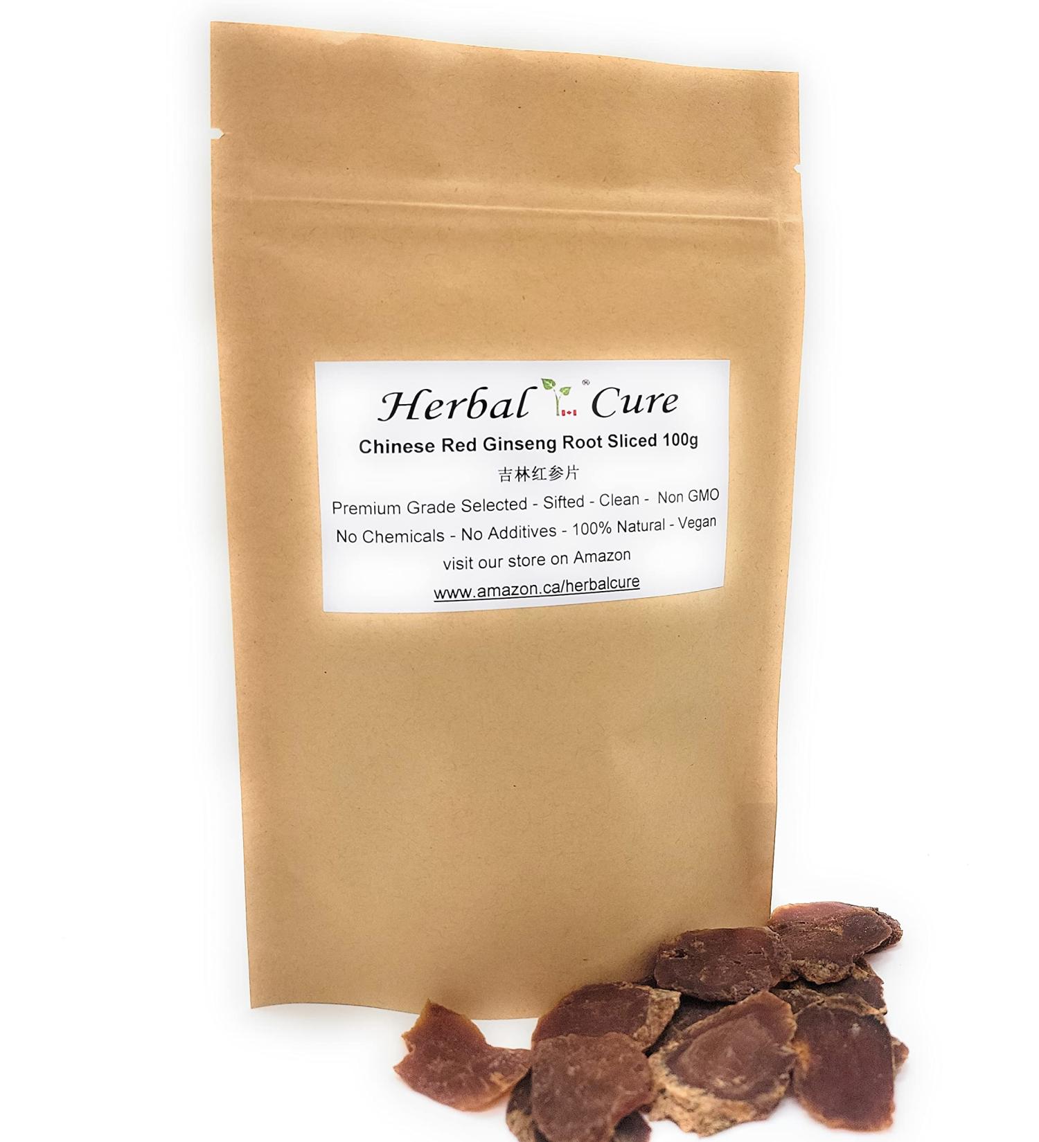 4 Years Old Chinese Red Ginseng_Root Sliced 100g - 4 -  - Buy Online on GoSupps.com