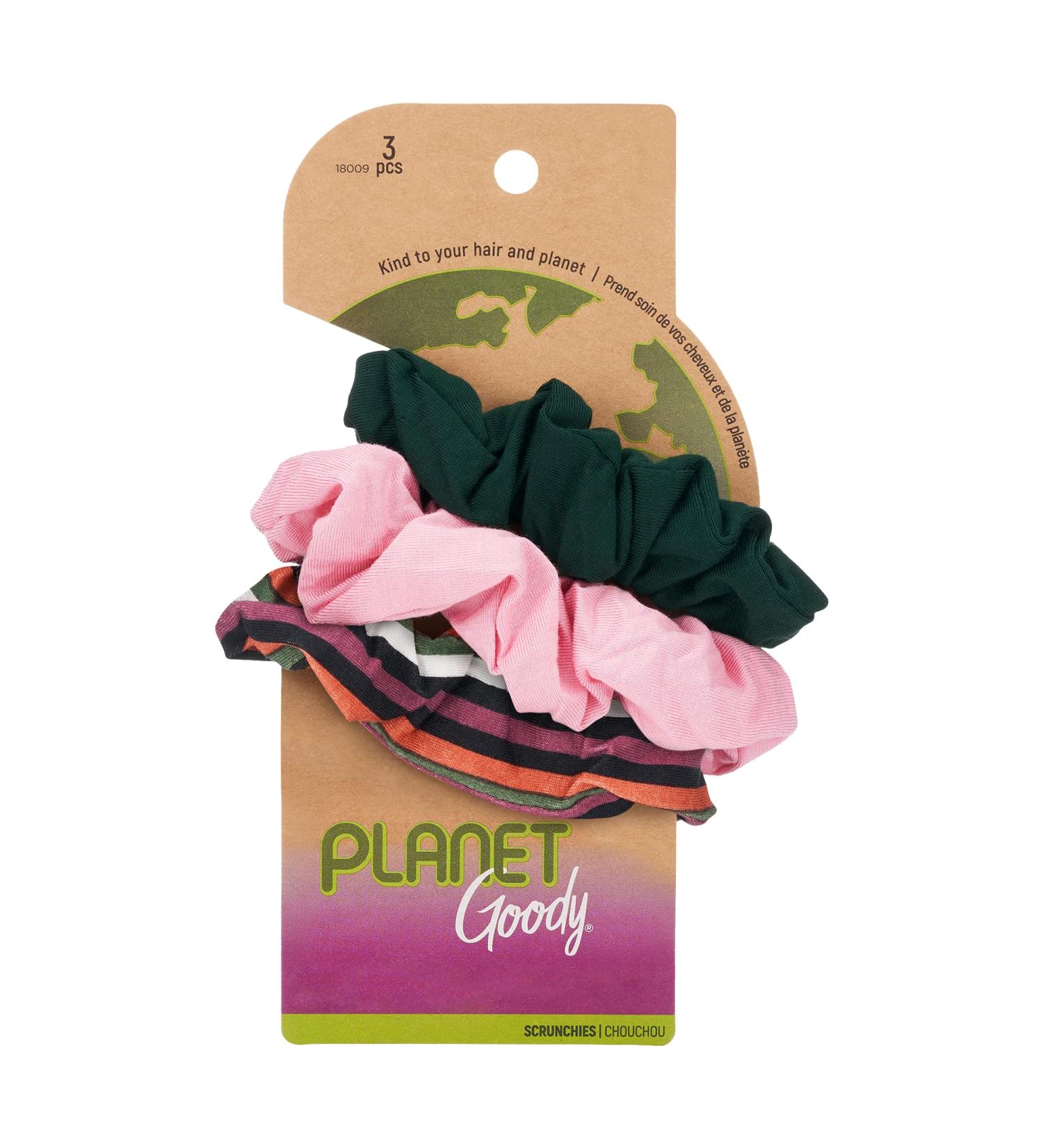 Goody Ouchless Hair Scrunchie 3 Ct Assorted Camilla Stripe - Hair Accessories for Women and Girls - Buy Online on GoSupps.com