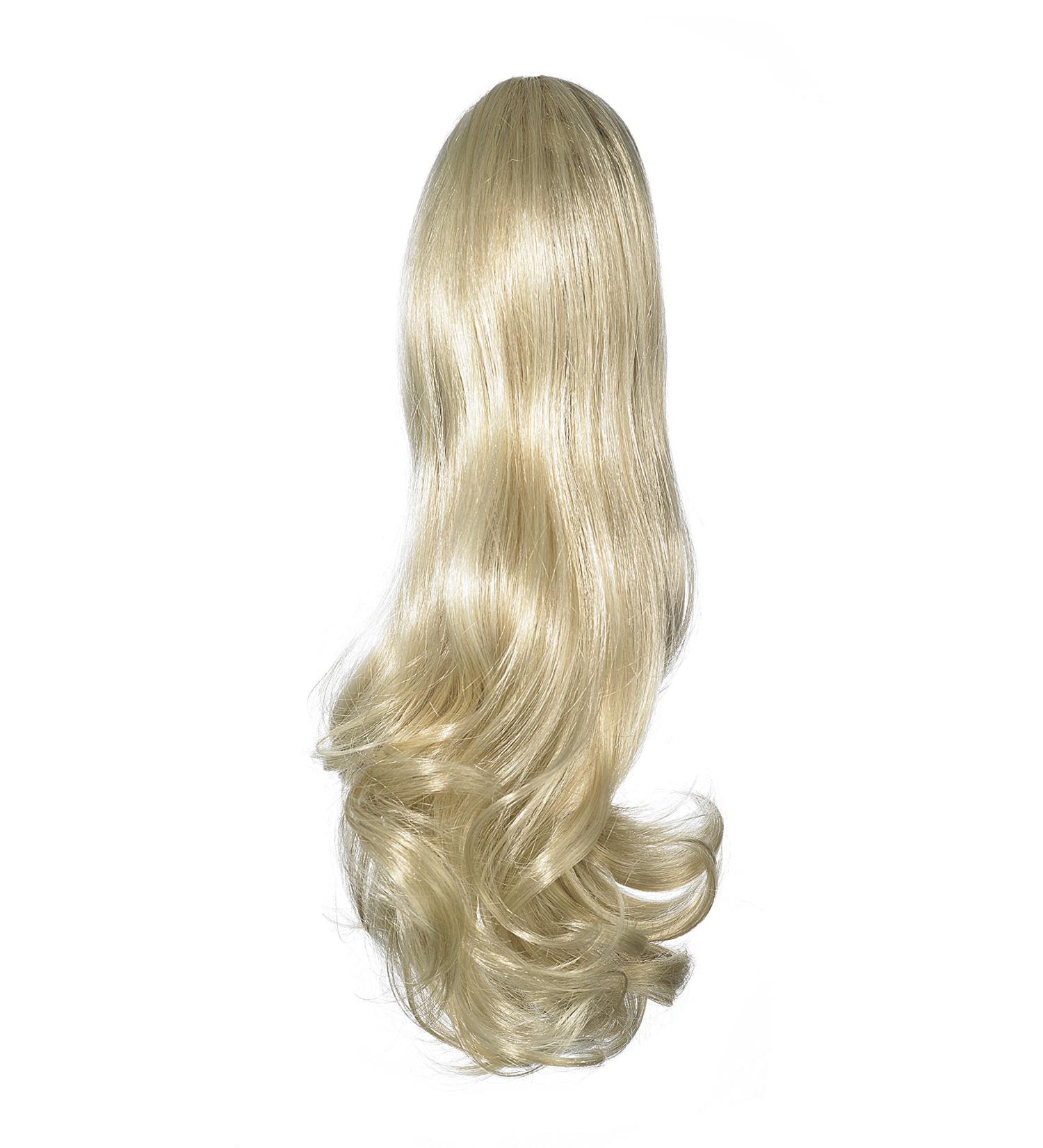 Love Hair Extensions Victorian Drawstring Synthetic Hair Ponytail Colour 22/60/613 Beach Blonde/Cream Blonde/Pure Blonde 16 -Inch Beach Blonde/ Cream Blonde/ Pure Blonde - Buy Online on GoSupps.com