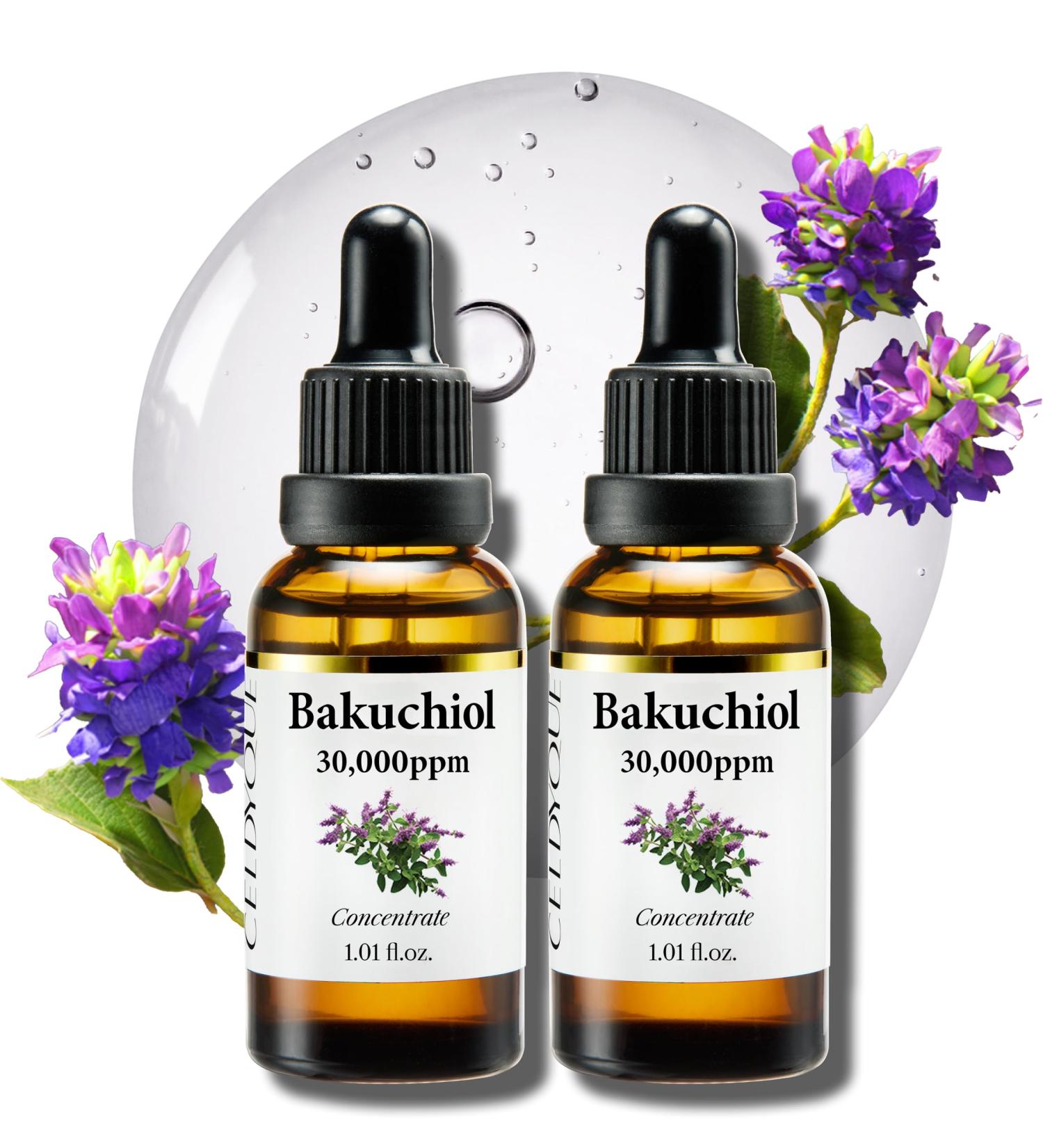 Korean Bakuchiol Concentrate Mix-in Serum 30 000 ppm - High Potency Retinol Alternative | Wrinkle Reduction Skin Firming & Smoothing - Anti-Aging Sensitive Skin Vegan & Cruelty-Free Non-GMO 2 oz - Buy Online on GoSupps.com