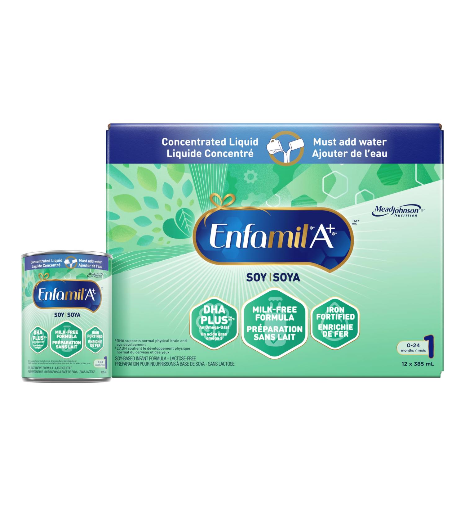 Enfamil A+ Soy Concentrate - Buy Online on GoSupps.com