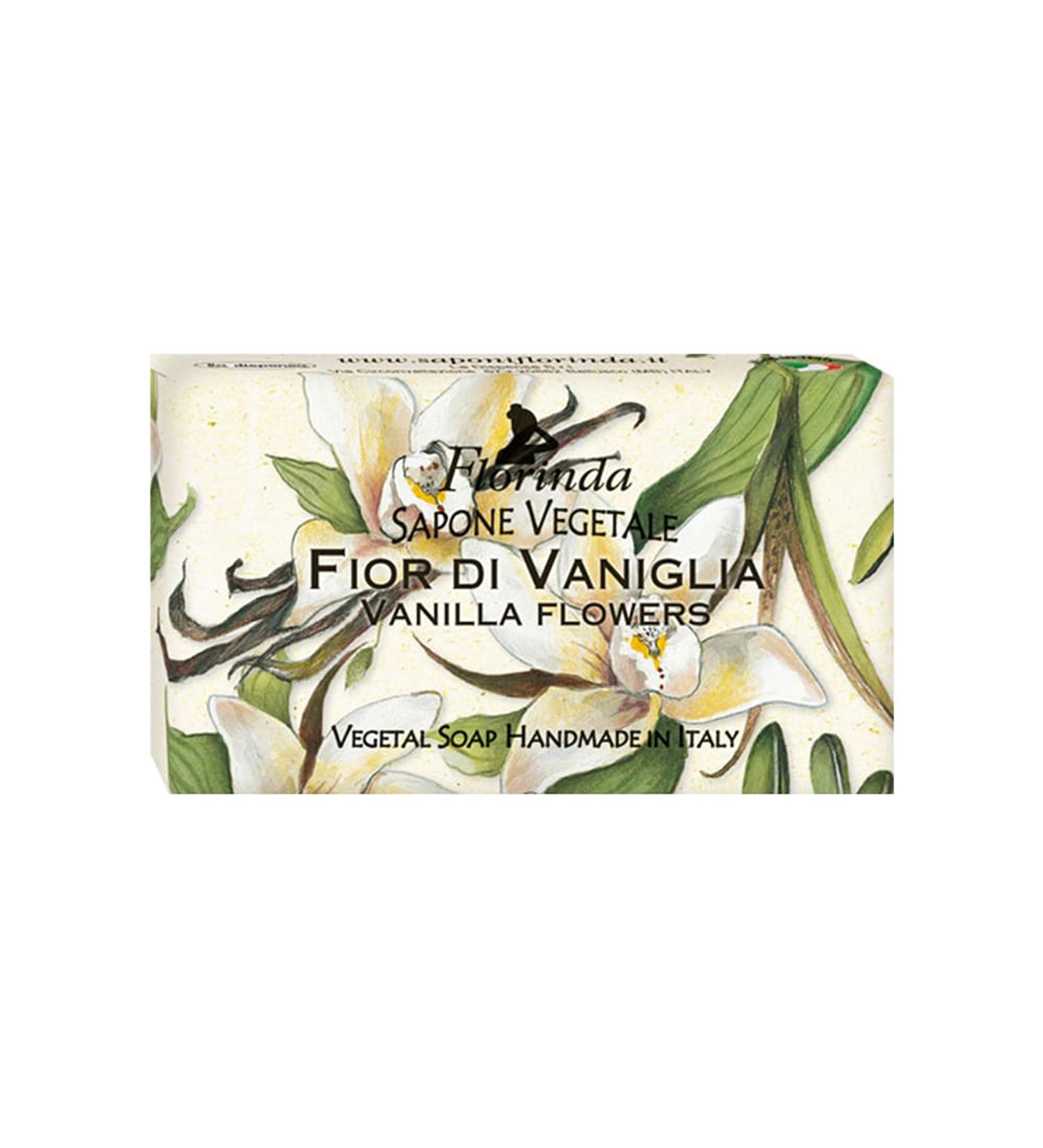 Florinda Magic of Flowers Vanilla Flowers Vegetal Soap Bar 100 G 3.5 Oz