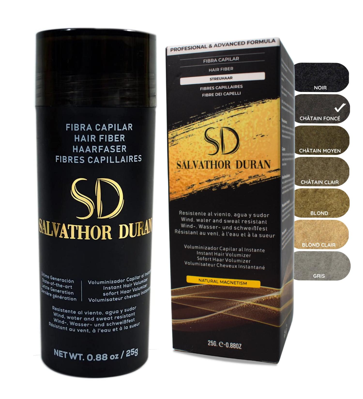 Salvathor Duran Hair Densifying Powder 25g - Hair Powder - Hair Fiber 25g - Hair Densifying Powder - Anti Baldness Powder - Buy Online on GoSupps.com