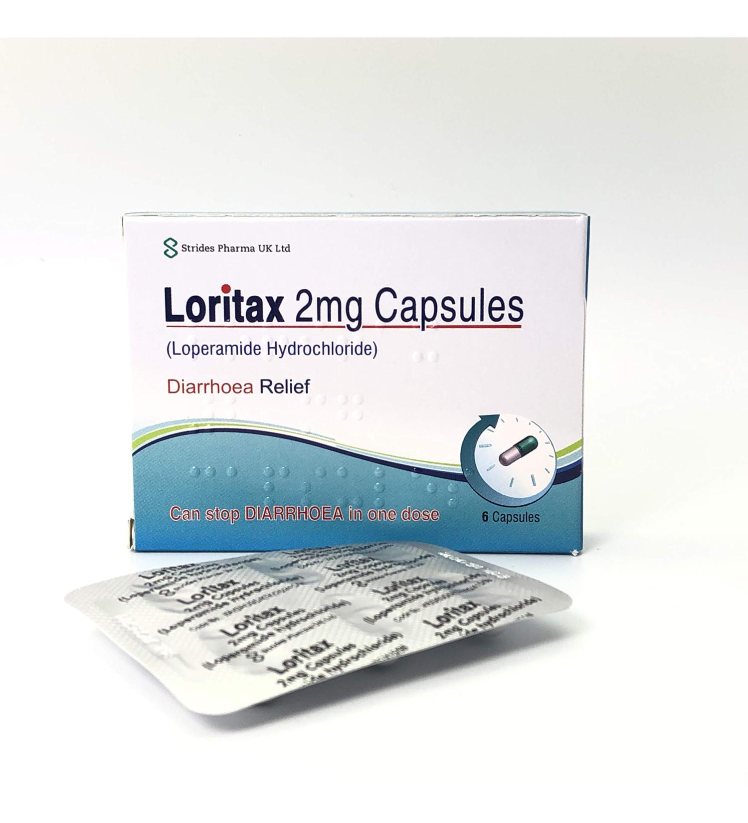 6 (36) Diarrhoea Relief 2mg Capsules Loperamide Hydrochloride - Buy Online on GoSupps.com