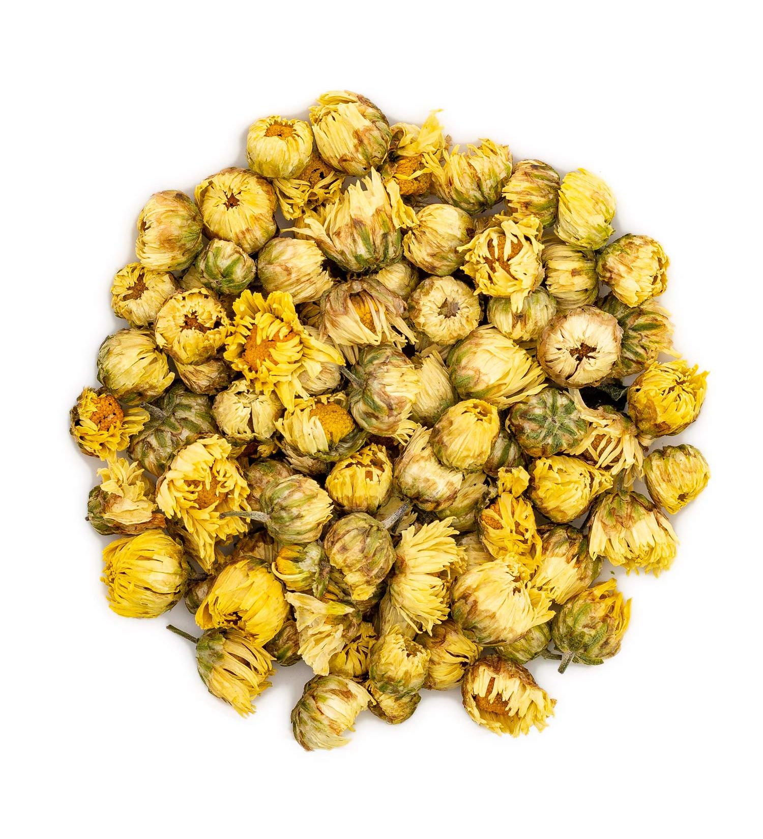 Oriarm 450g / 15.87oz Herbes S ch es Au Th De Bourgeons De Chrysanth me Chinois - Decaffeinated Chrysanthemum Flower Tea Buds - Tai Ju Floral Herbal Tea Loose Leaf 1st Grade Chrysanthemum Buds Tea 450g - Buy Online on GoSupps.com