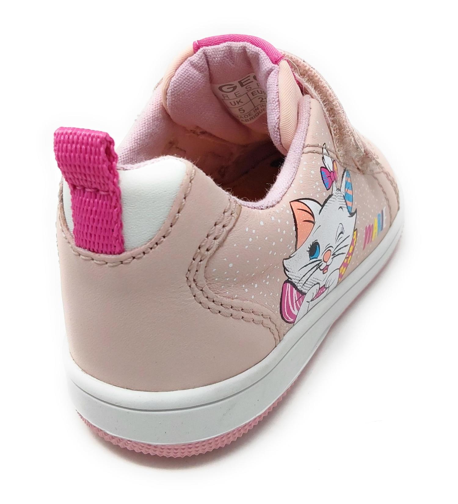 Geox Baby Girls B New Flick F Trainers - 8.5 UK Child - Lt Rose White | Breathable & Comfortable - Buy Online on GoSupps.com