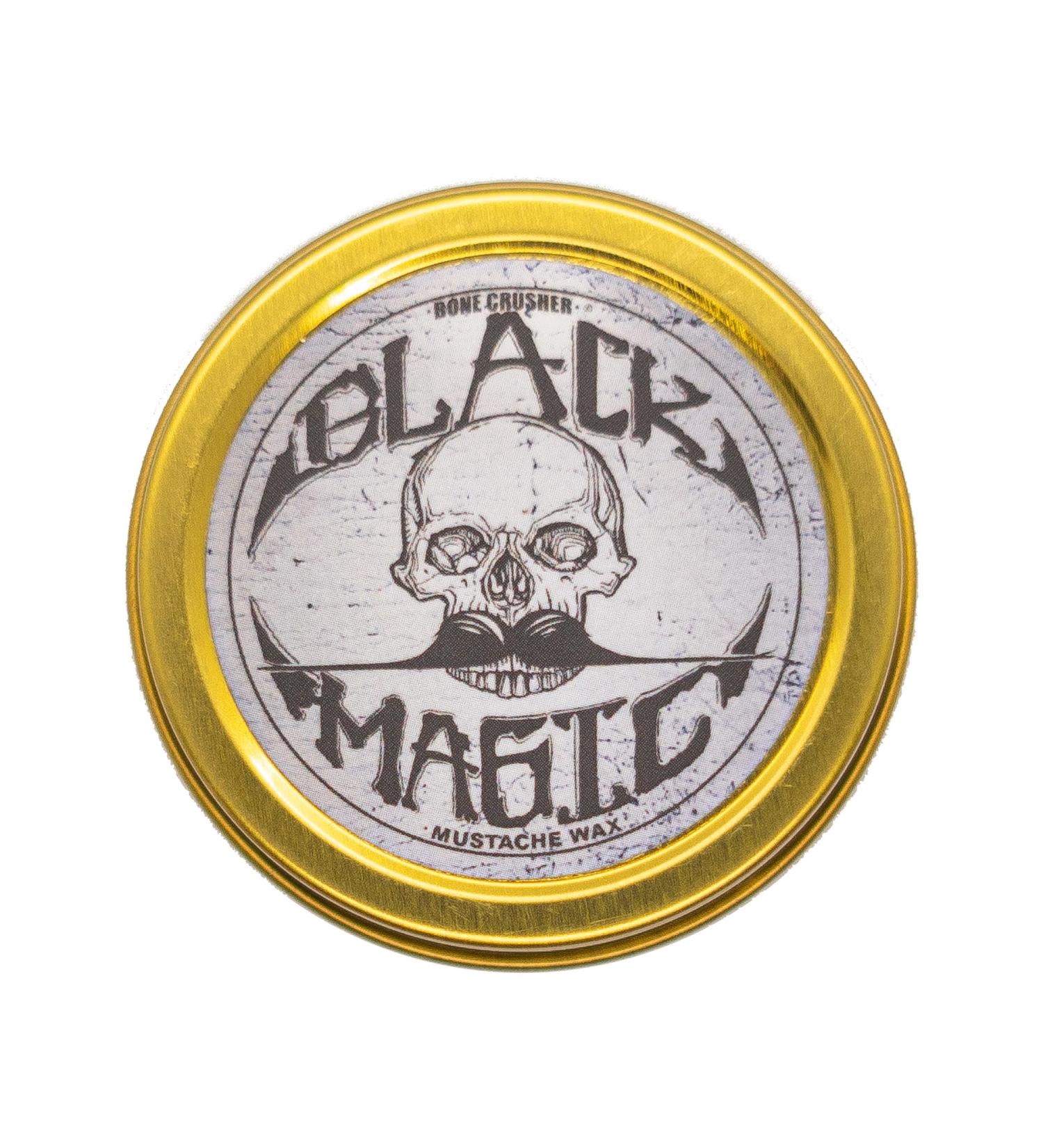 Buy Black Mustache Wax | Extra Strong Hold & Unscented | Hide Grey Hair with Black Magic Bone Crusher 1 oz - Buy Online on GoSupps.com