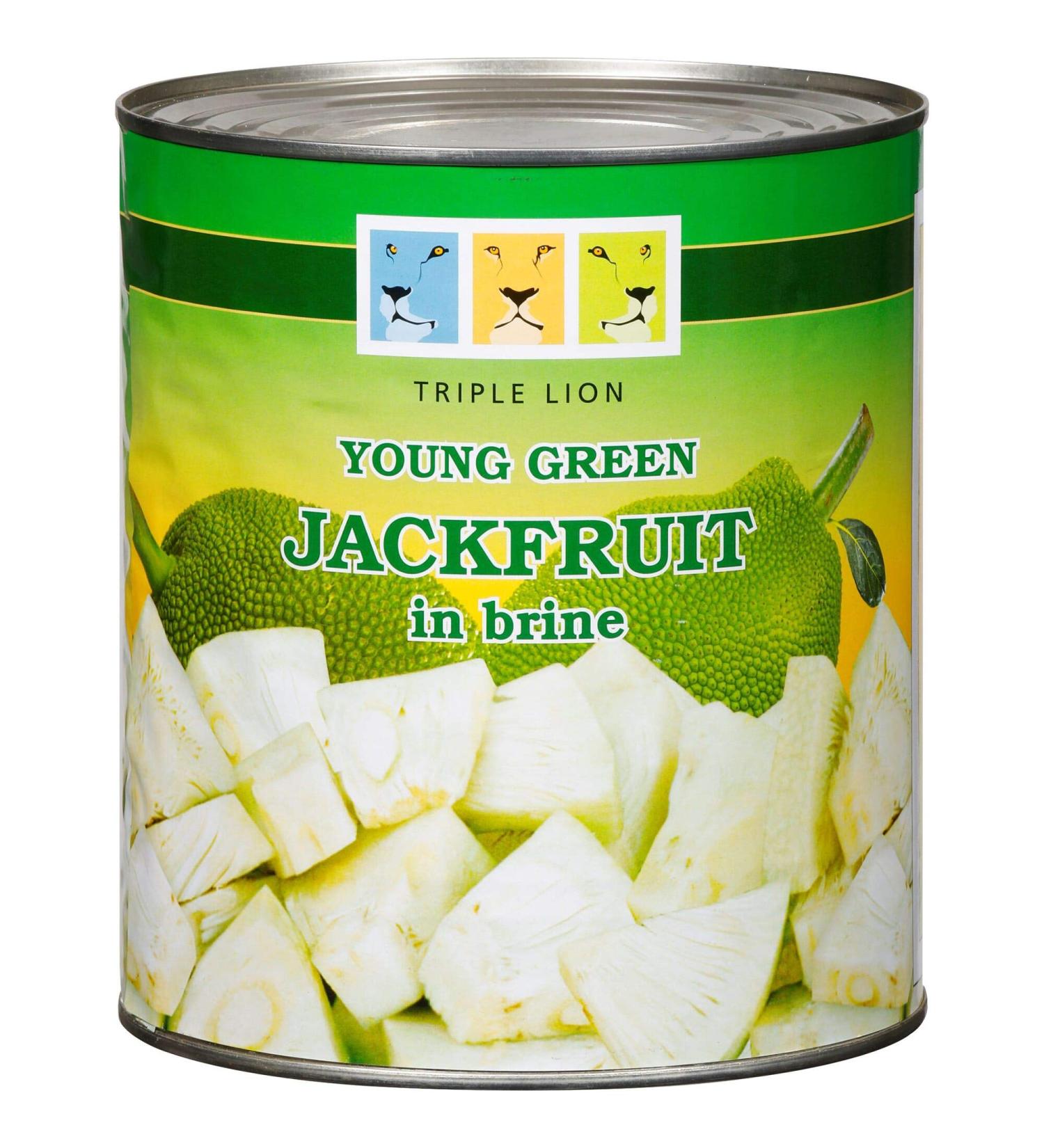 Triple Lion Young Green Jackfruit in Brine - 1x3kg