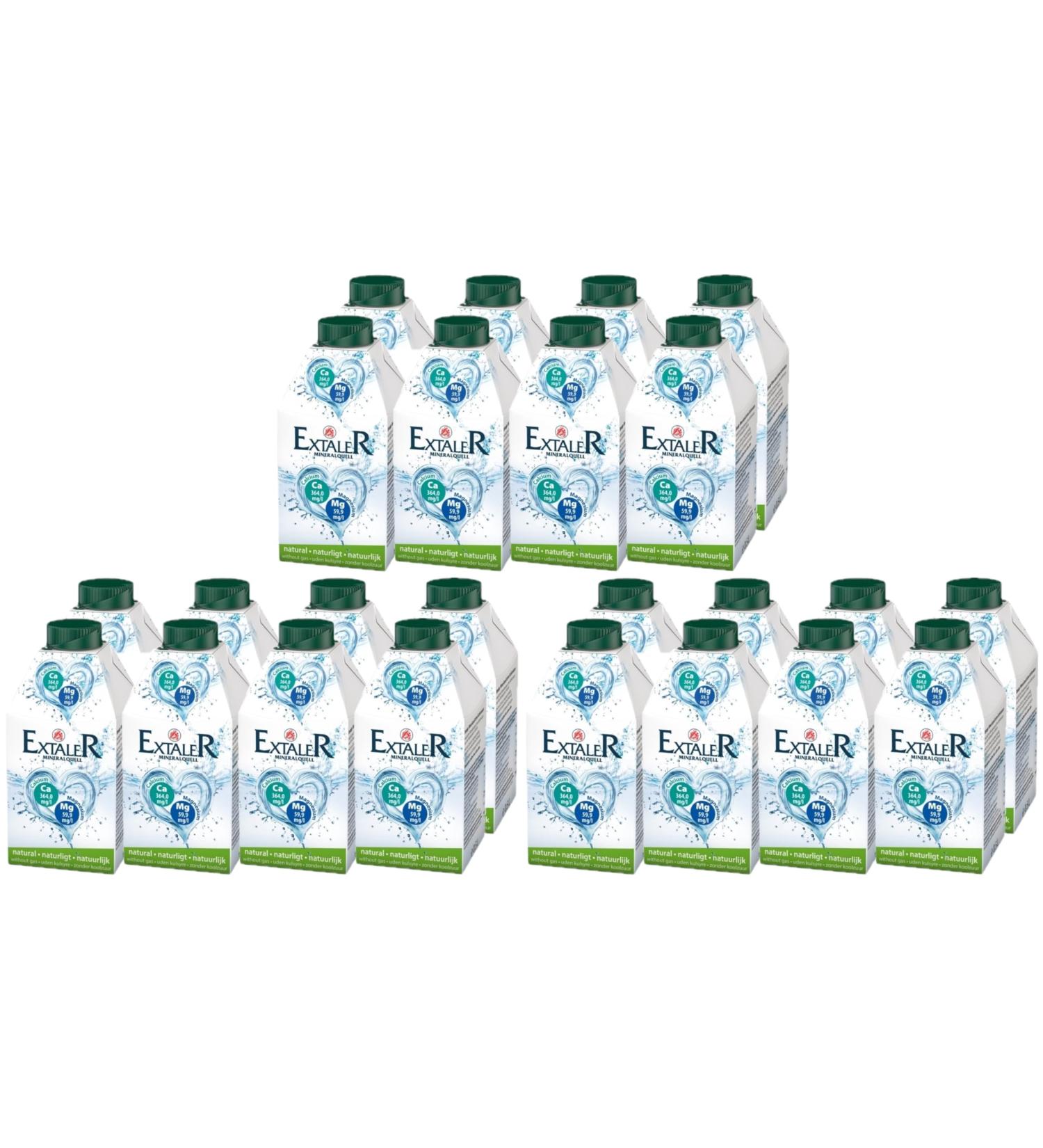 Extaler mineral source Naturell 24x500ml