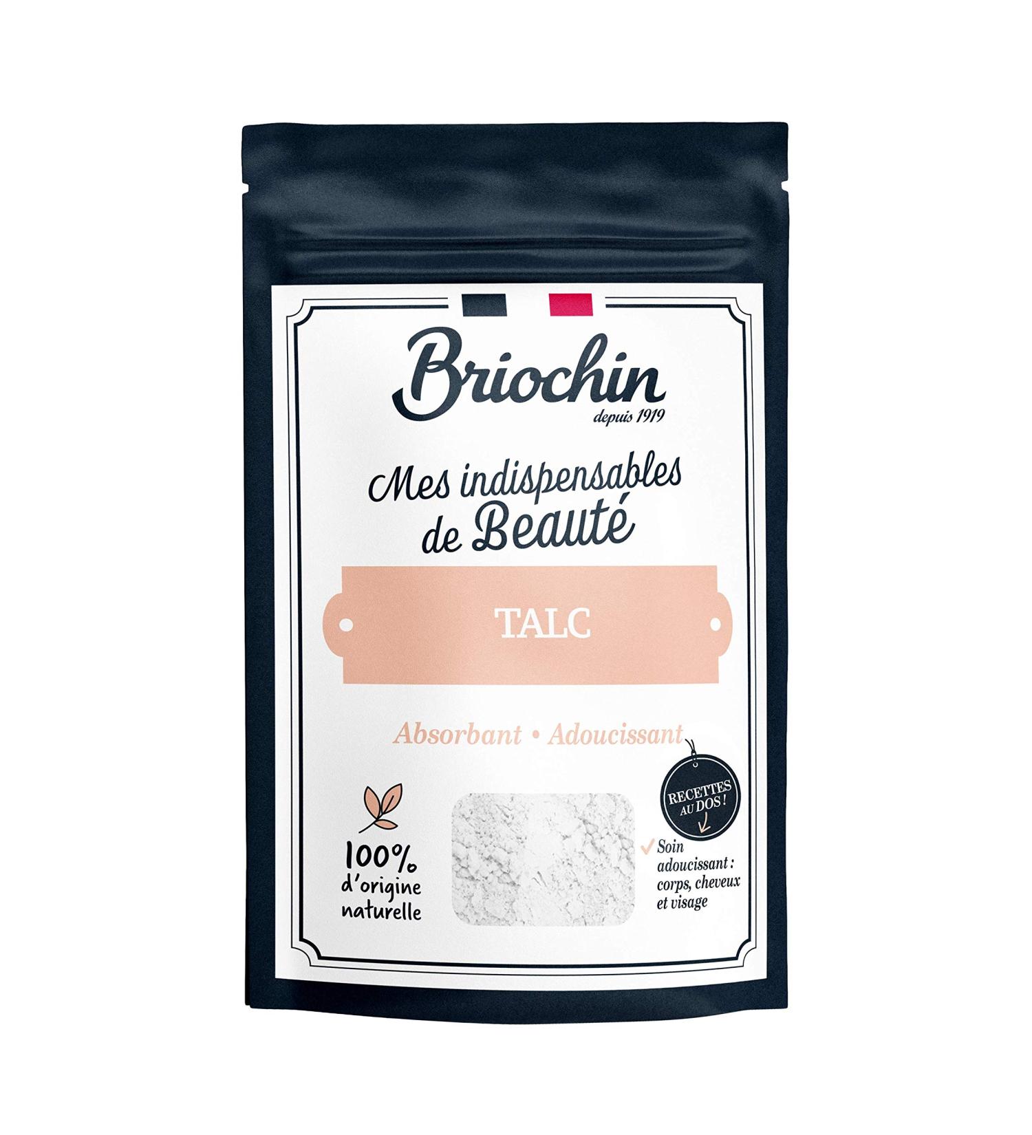 Briochin depuis 1919 Talc 100% d'Origine Naturelle 200 g 200 g - Buy Online on GoSupps.com