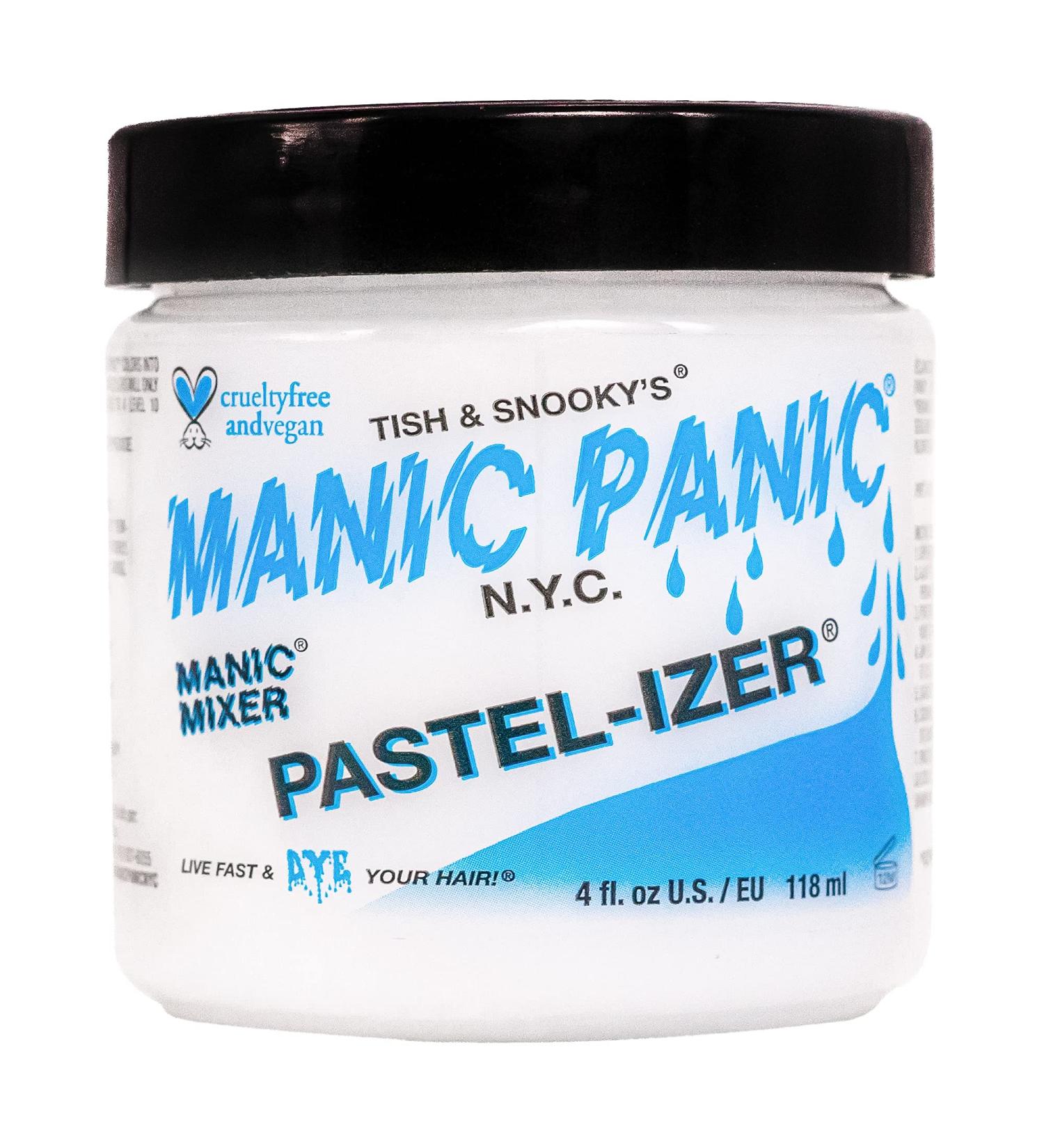 Manic Panic Pastel-Izer Mixer Cream - Vegan & Cruelty-Free Semi-Permanent Hair Pastelizer - Achieve Lighter Color 118ml - Buy Online on GoSupps.com
