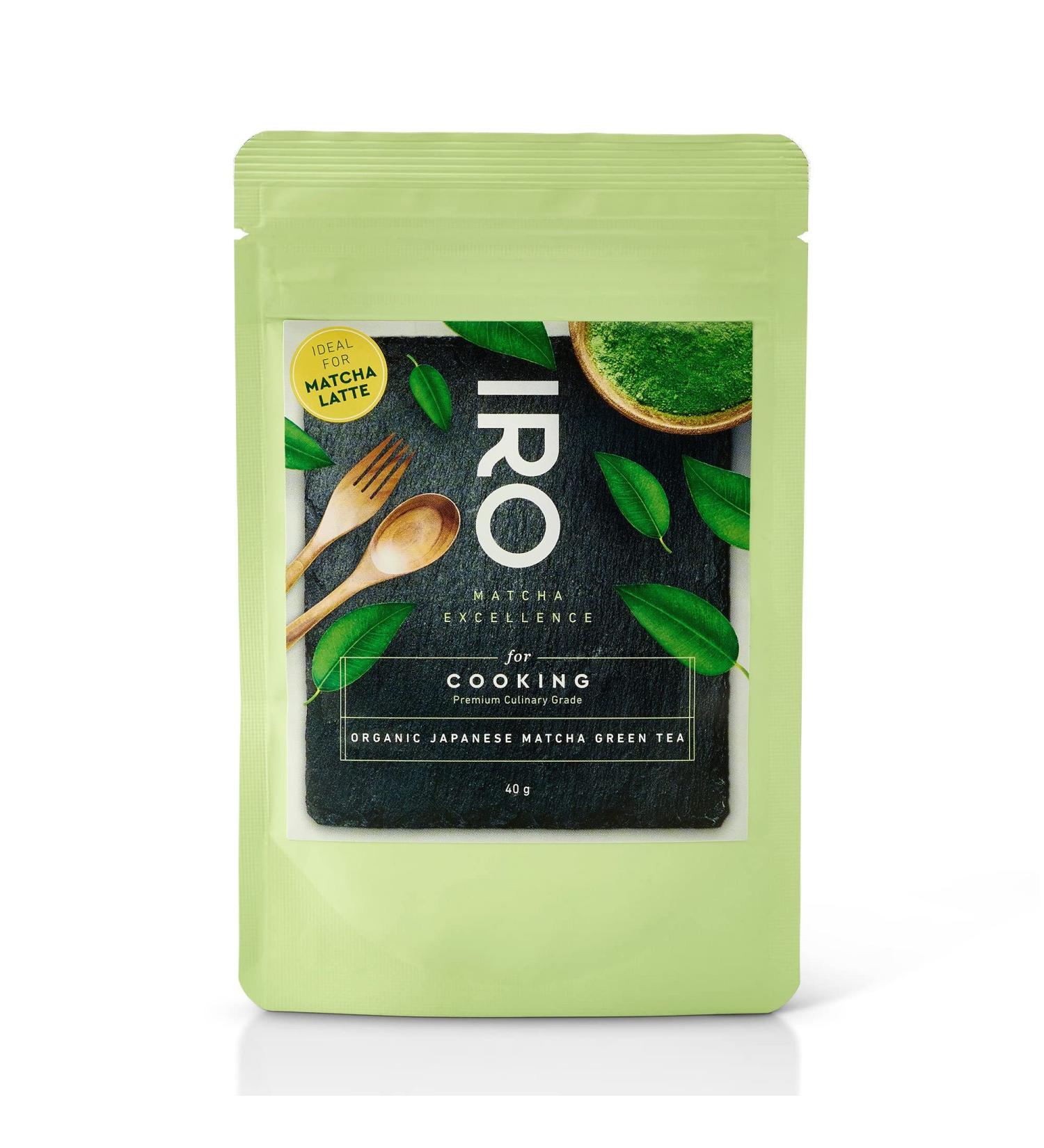 IRO Bio Matcha Tea Powder from Japan 40g Culinary Premium 400 Grams - Buy Online on GoSupps.com
