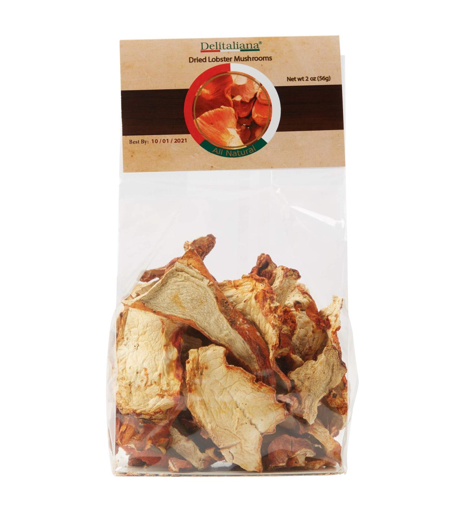 Dried Lobster Mushrooms - 2 Ounces | Premium Quality - Buy Online on GoSupps.com