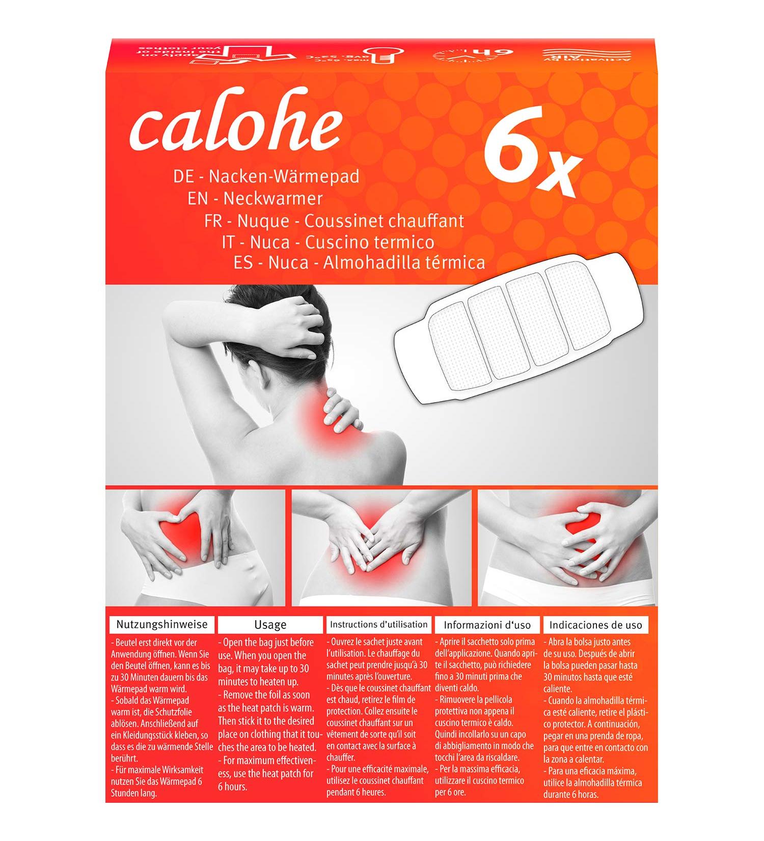 6-Piece Heat Paving Set for Neck Back & Shoulders | Therapeutic Heat Pads for Relaxation & Massage - Buy Online on GoSupps.com