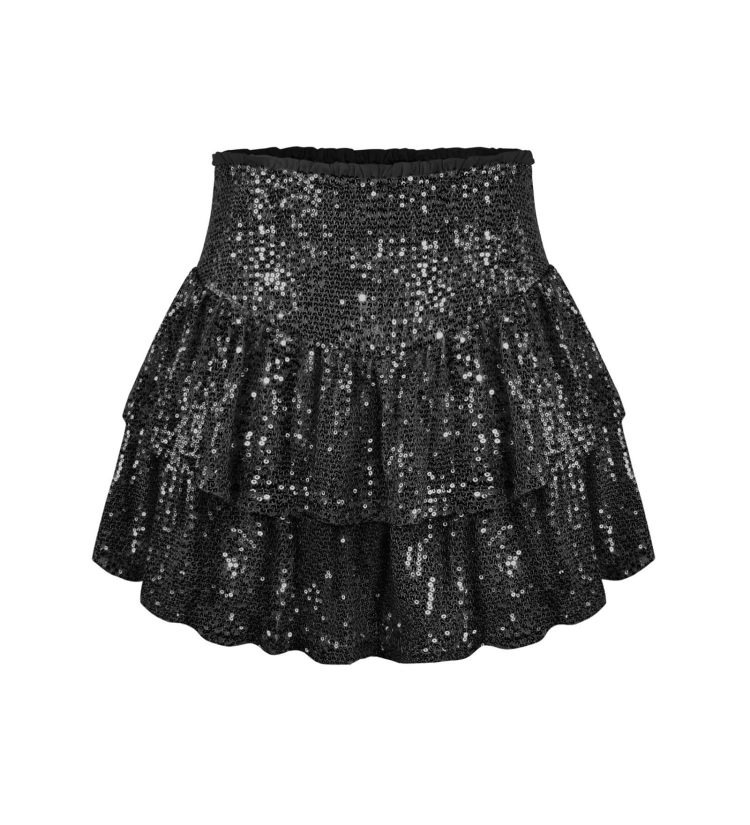 Buy Women's Maxirock - Elastic High Waist Boho Winter Skirt | Long Black Beach Skirt for Ultimate Comfort & Style - Buy Online on GoSupps.com