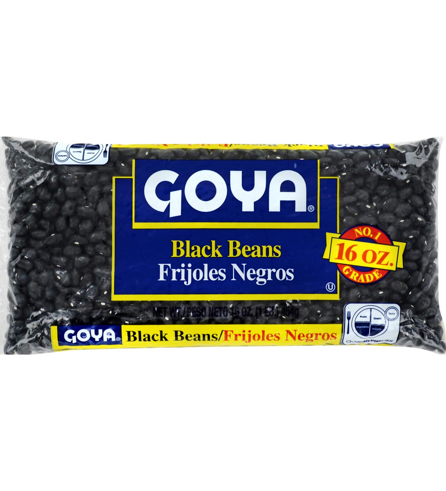 Goya Black Beans Dry 1lb - Authentic Latin Flavor | Buy Online - Buy Online on GoSupps.com