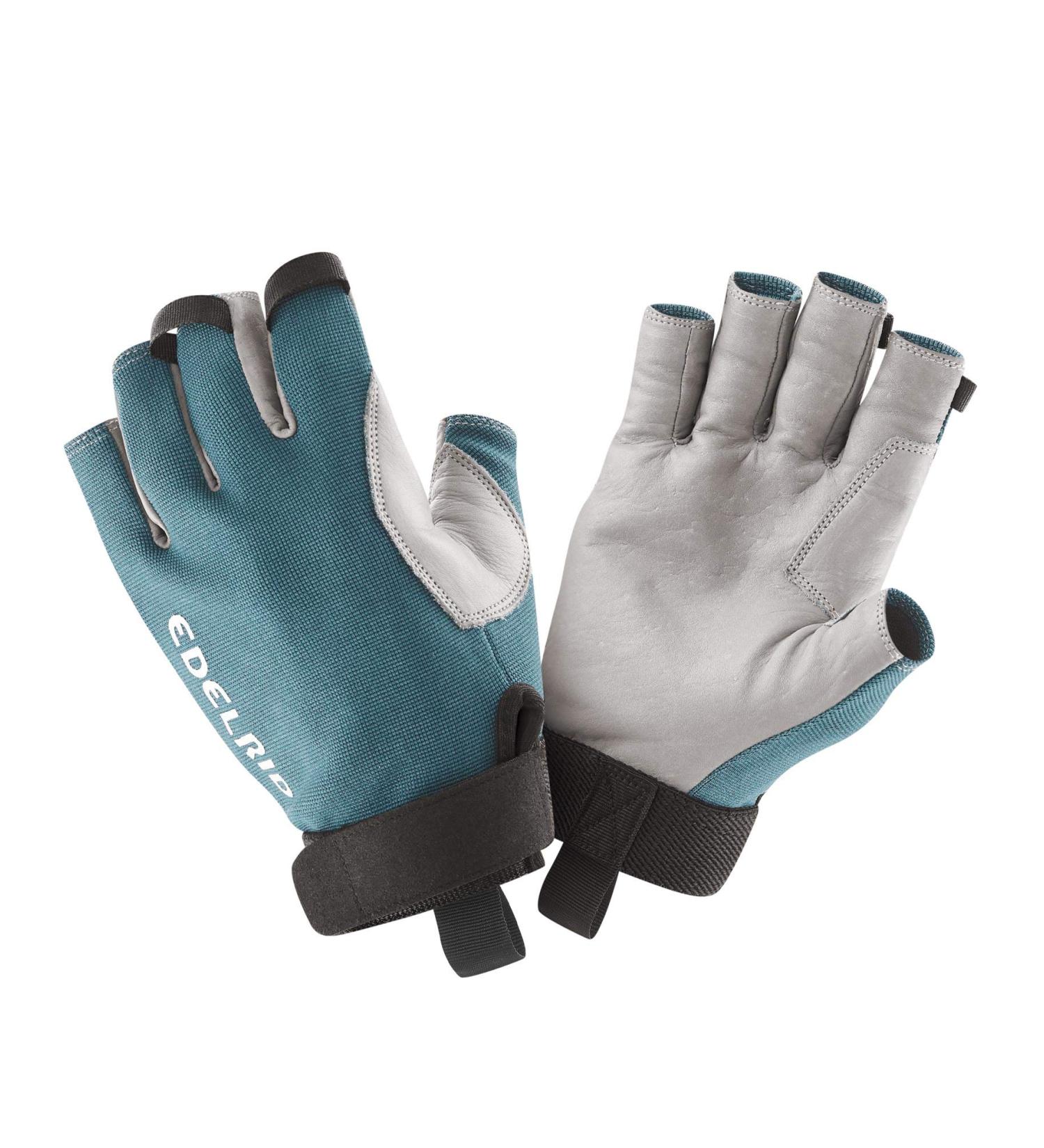 EDELRID Unisex Adult Work Glove Open II M Titanium