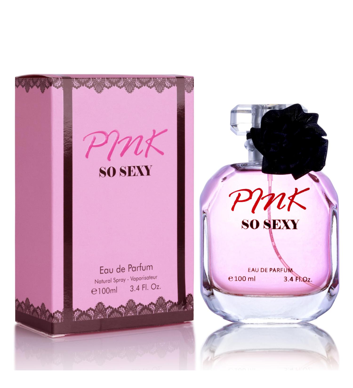 Pink So Sexy for Women Eau De Parfum - Floral Fruity Fragrance with Sugary Sweet Scent - Bergamot Apple & Whipped Cream - Fresh Sweet & Creamy - Luxurious Aroma in 100ml Bottle - Paraben Free - Buy Online on GoSupps.com