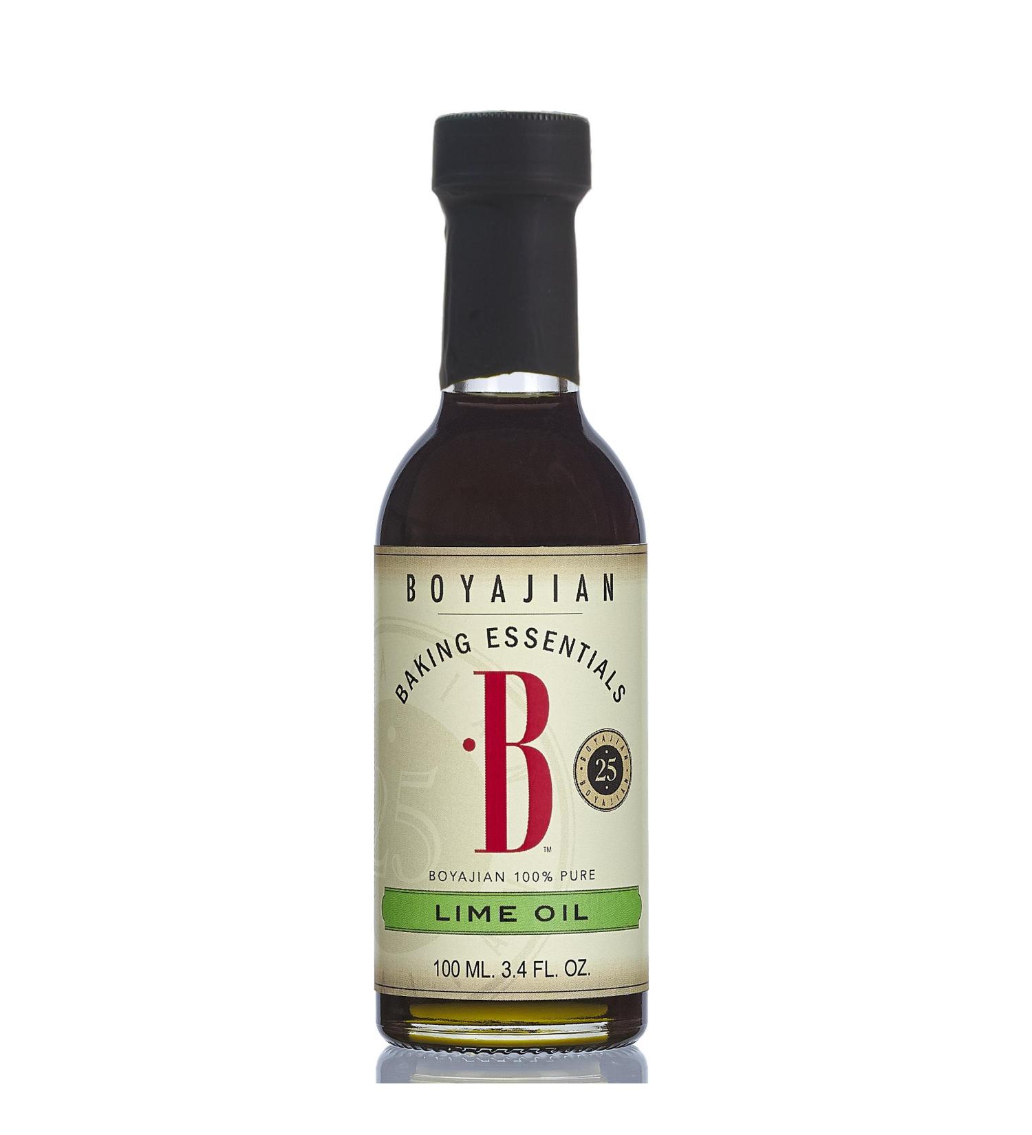 Boyajian Pure Lime Oil, 3.4 Fluid Ounce 3.4 Fl Oz (Pack of 1)