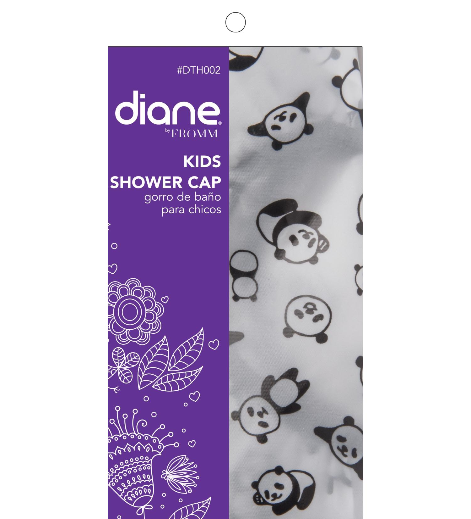 1907 Diane Kids Shower Cap Panda Each 1 piece Panda Print