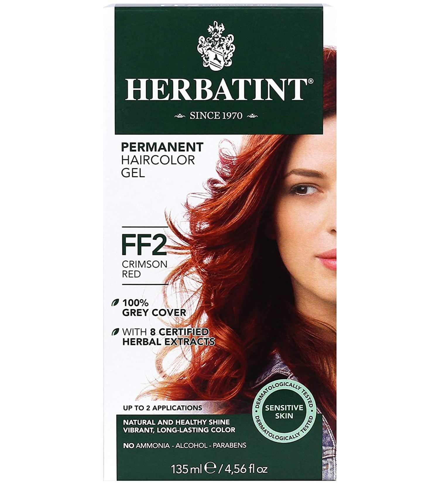 Herbatint Flash Fashion Crimson Red Haircolor Kit - Vibrant Crimson Red Shade - 1 Kit - Buy Online on GoSupps.com