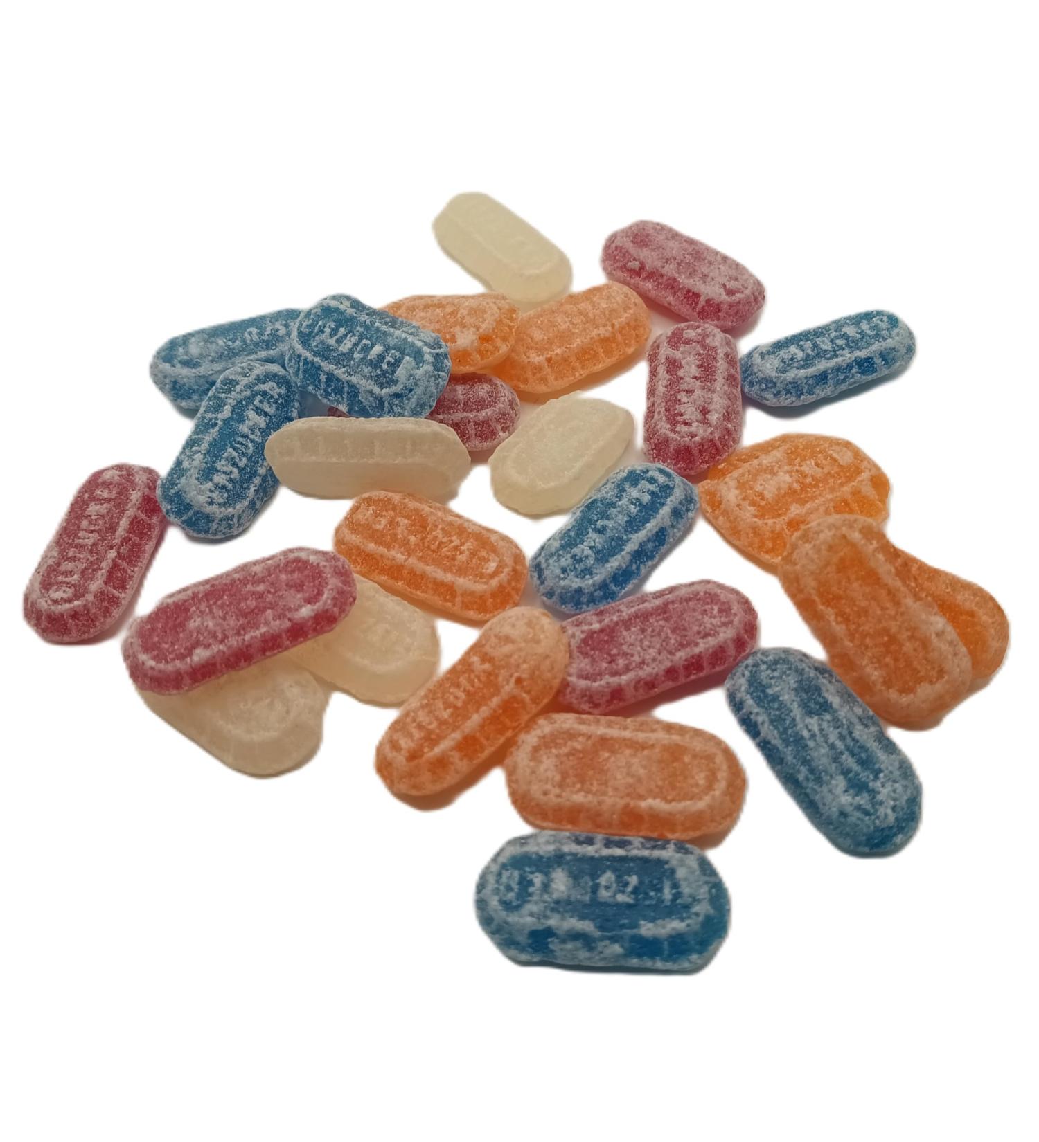 pin24shop 50g fruity flavored frozen candy as a fairground candy mix