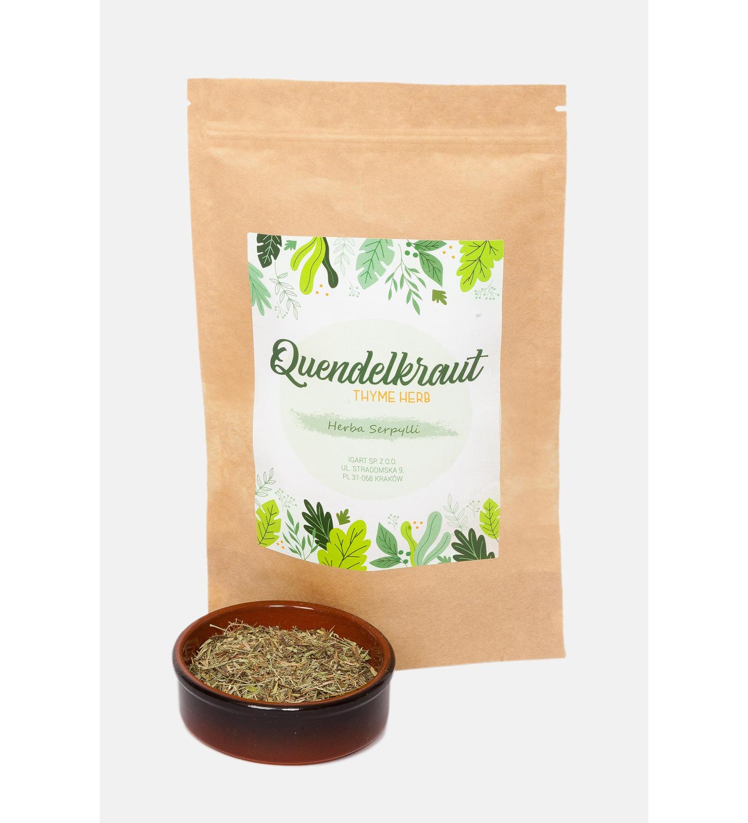 IGART Thyme Herb Cut 500g | Wild Thyme | Thymus Serpyllum | Wild Thyme | for Thyme Tea | Herbal Tea | Tea 500.00 g (Pack of 1) - Buy Online on GoSupps.com