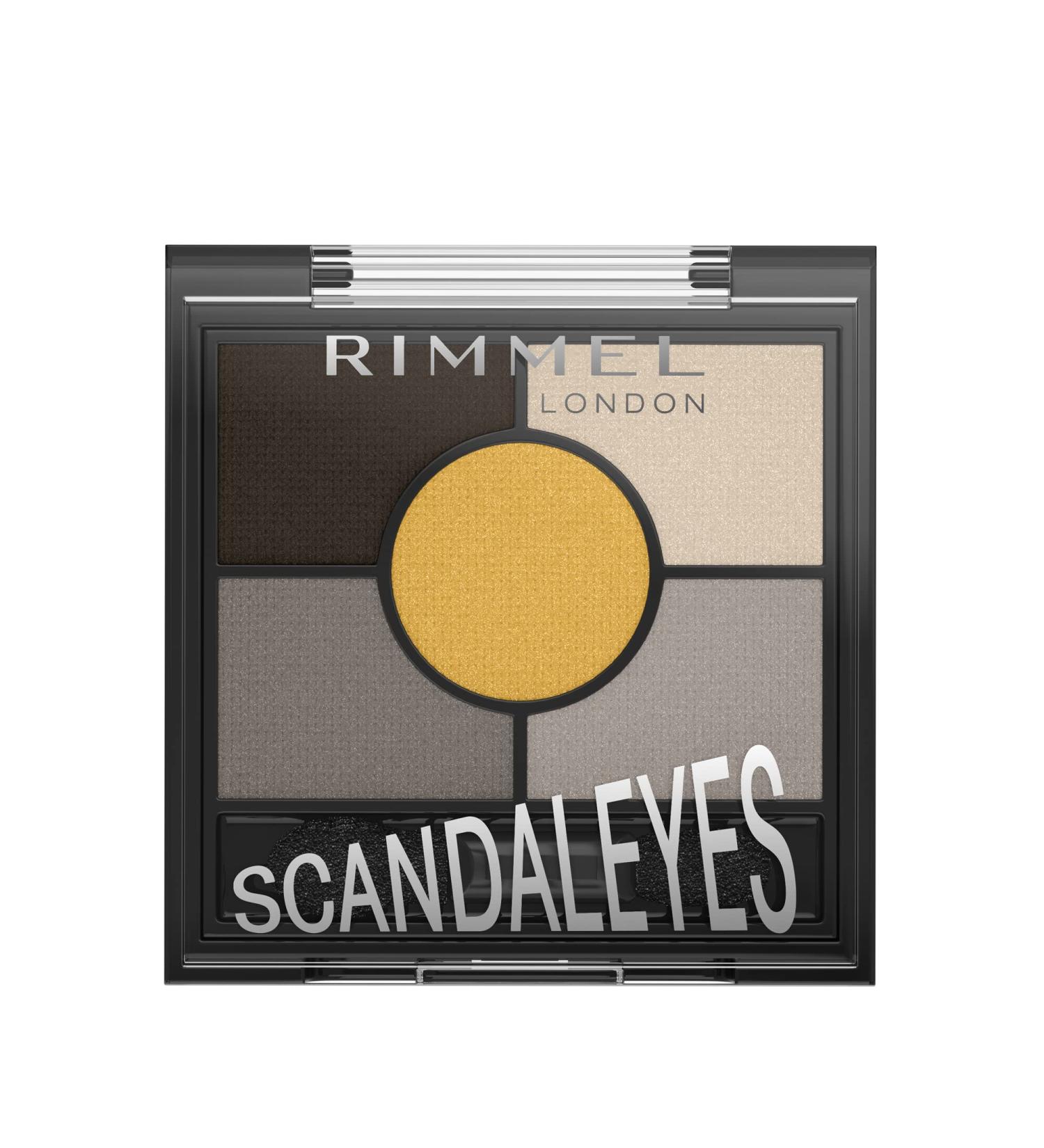 Rimmel London Scandaleyes Golden Eye Cream 5 Pan Eyeshadow Palette - Buy Online on GoSupps.com