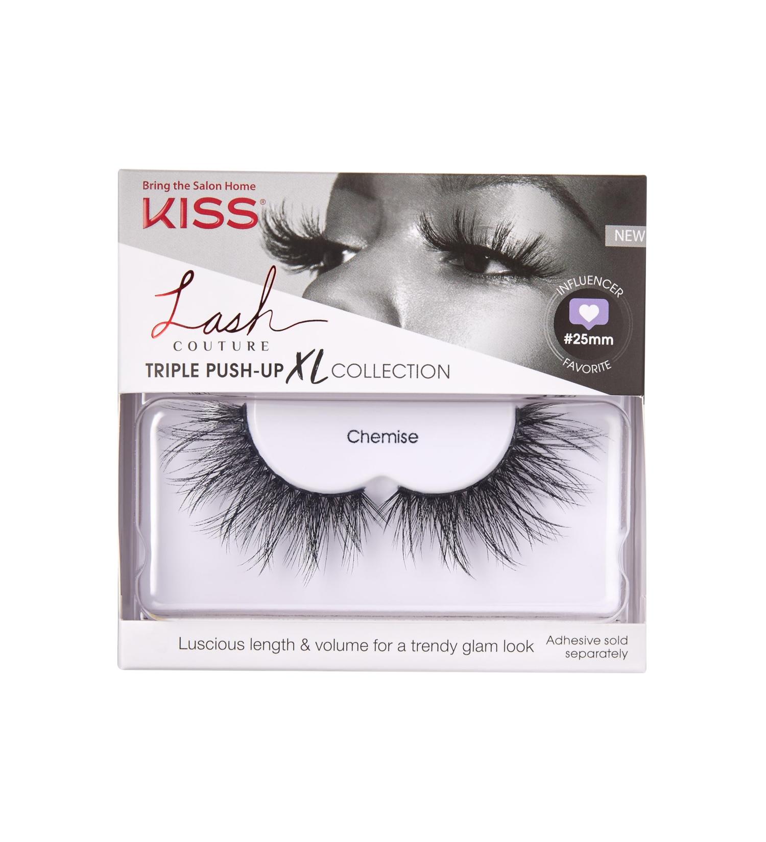 KISS Lash Couture Triple Push-Up False Eyelashes - Halloween 02 | Contact Lens Friendly Easy to Apply Reusable Strip Lashes | Shop Internationally - Buy Online on GoSupps.com